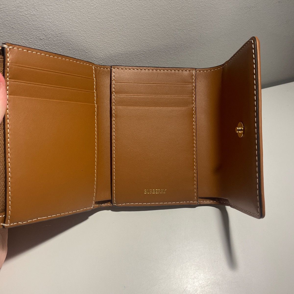 Burberry Burberry Lancaster Check trifold wallet Size ONE SIZE - 5 Thumbnail