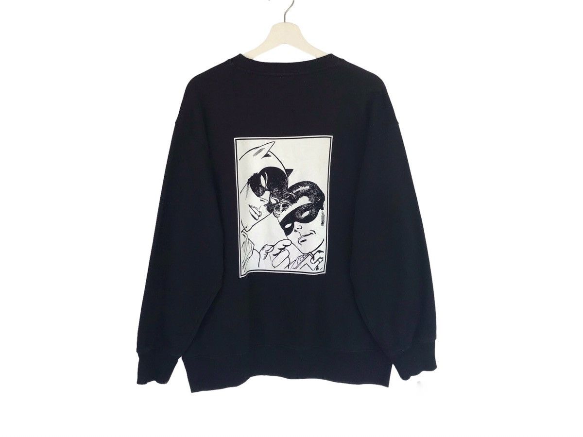 DC Comics × Vintage Vintage BATMAN ROBIN big logo crewneck sweatshirt Size US L / EU 52-54 / 3 - 1 Thumbnail