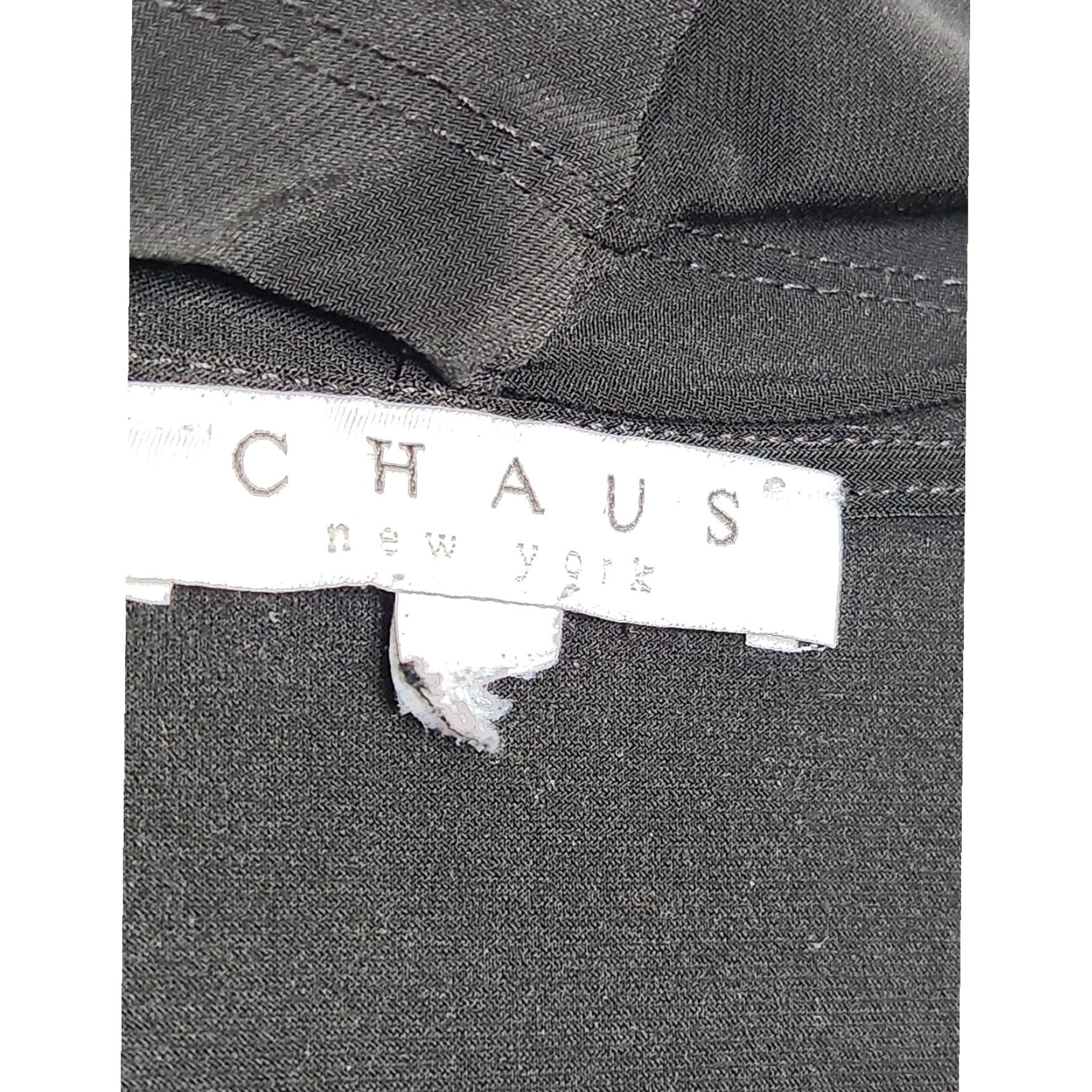 Vintage VINTAGE Chaus Blouse Shirt Unisex Adults Black L 95s 90s Y2K Goth Whimsy Cowl Neck Going Out Mom Size L / US 10 / IT 46 - 4 Thumbnail