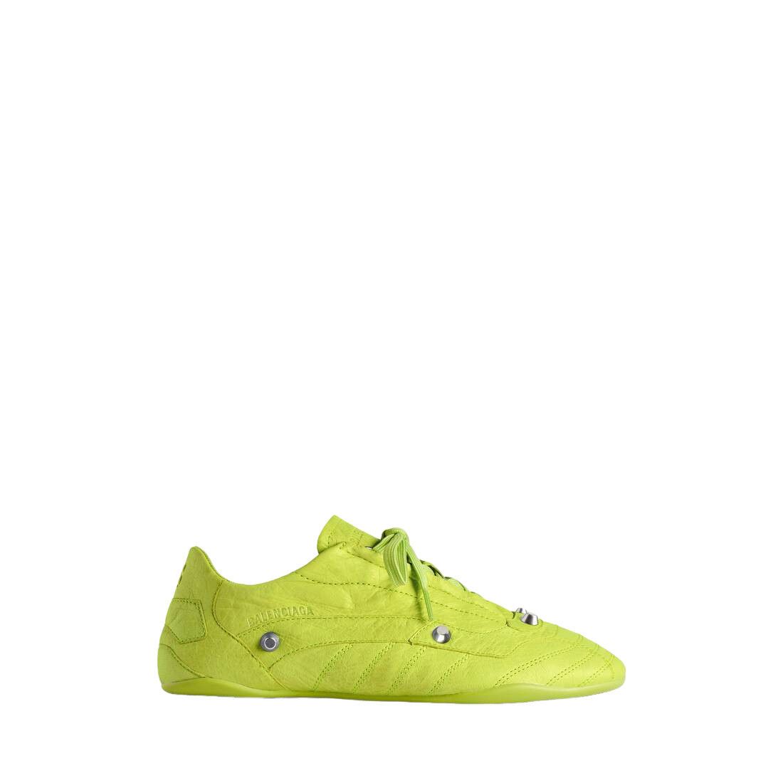 BALENCIAGA City $825 Men's Granny Green Sneakers New & Authe