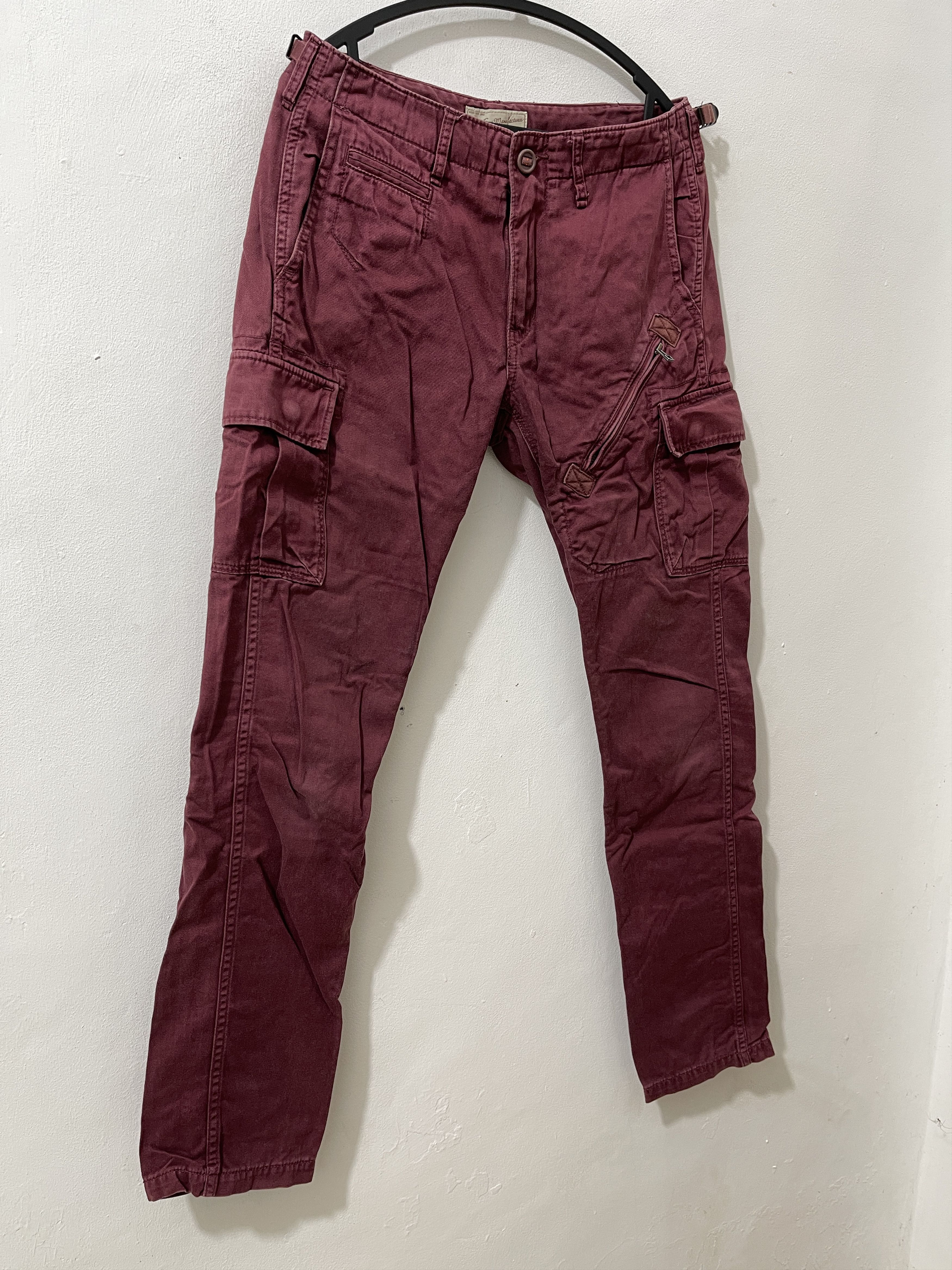 Japanese Brand Avirex Archive Red Blood Military Cargo Pants Size US 32 / EU 48 - 3 Thumbnail