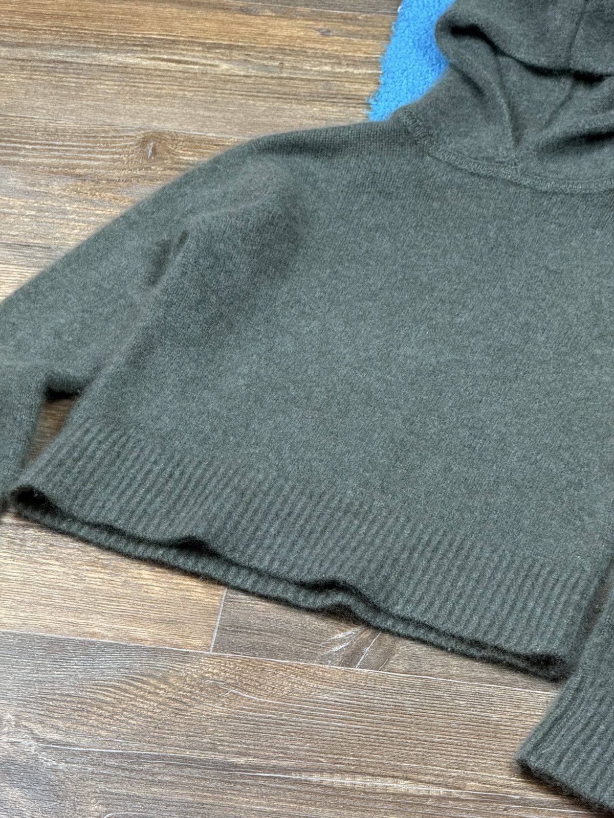 Lisa Yang Lisa Yang Cashmere Knitted Hooded Green Sweater Size M / US 6-8 / IT 42-44 - 6 Thumbnail