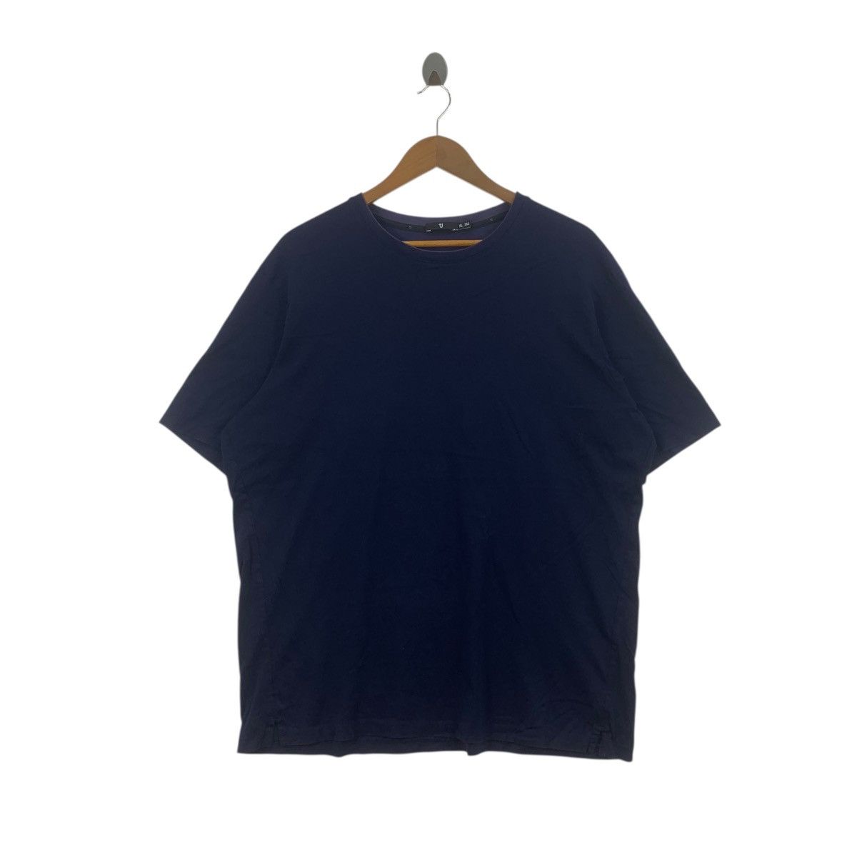 Jil Sander JIL SANDER x UNIQLO +J Collection Plain Navy Baggy Tee Shirt Size US XL / EU 56 / 4 - 1 Thumbnail