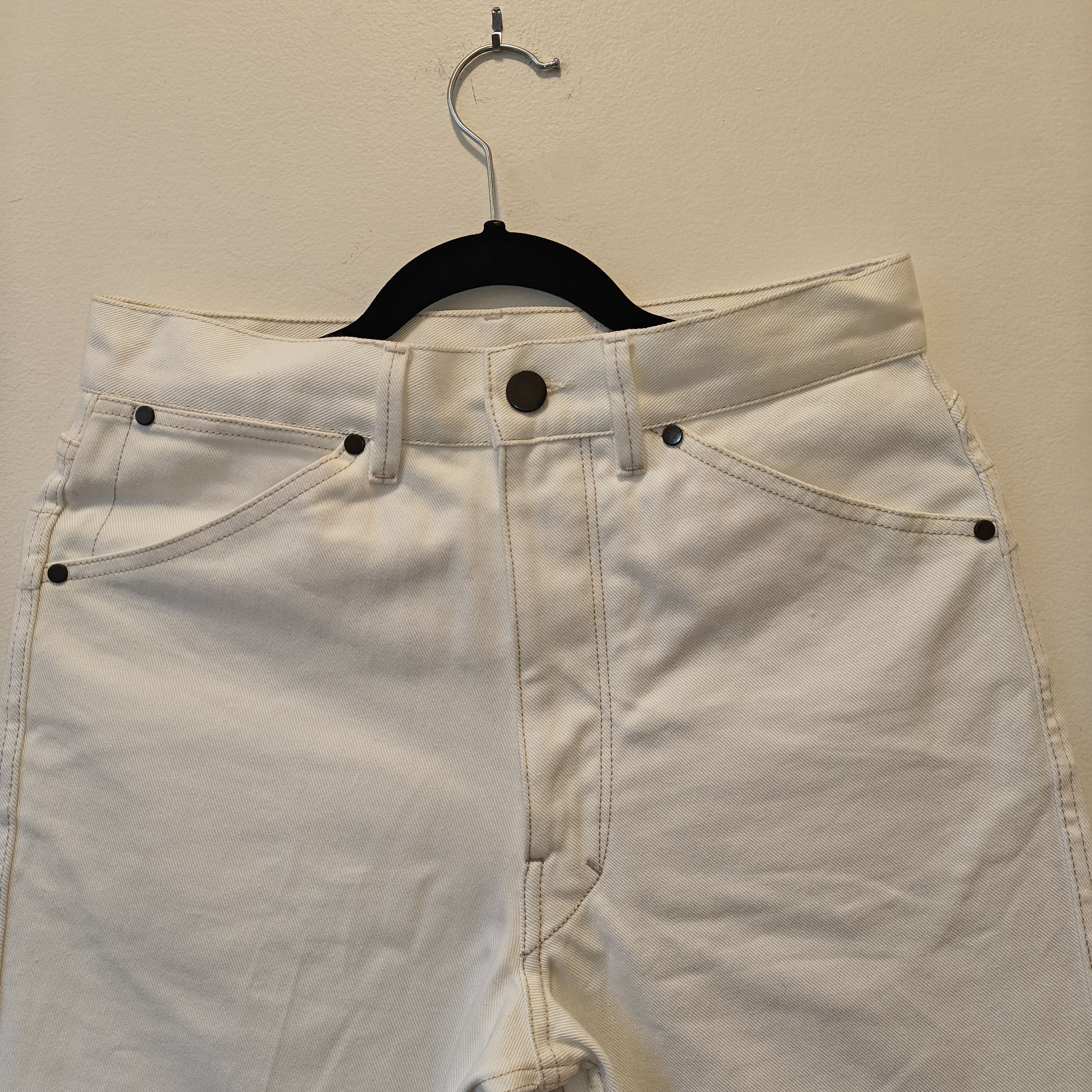 Lemaire Lemaire flared white denim trousers size 48 eu $600 Size US 32 / EU 48 - 4 Thumbnail