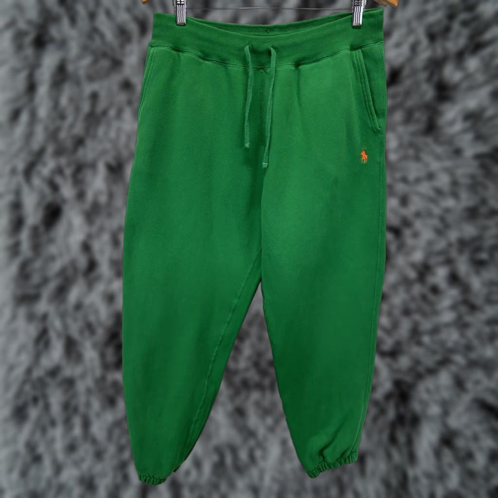 Ralph Lauren Polo Ralph Lauren Joggers Pants Medium Green Logo Activewear Mens Size US M / EU 48-50 / 2 - 1 Thumbnail