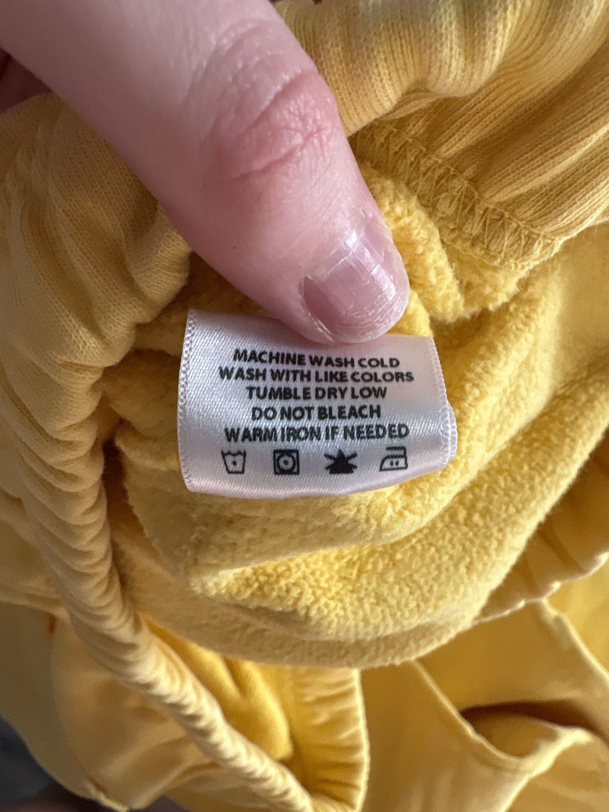 DENIM TEARS RARE denim tears yellow and black sweatpants Size US 34 / EU 50 - 6 Thumbnail