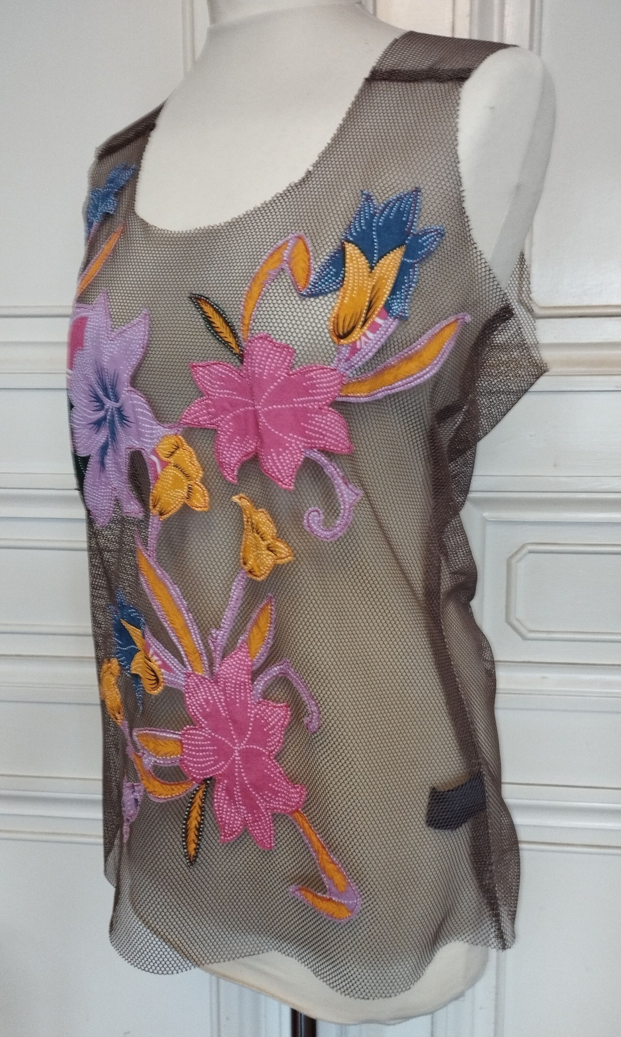 Antik Batik Antik Batik Top Resille Hibiscus T L/XL Size XL / US 12-14 / IT 48-50 - 7 Thumbnail