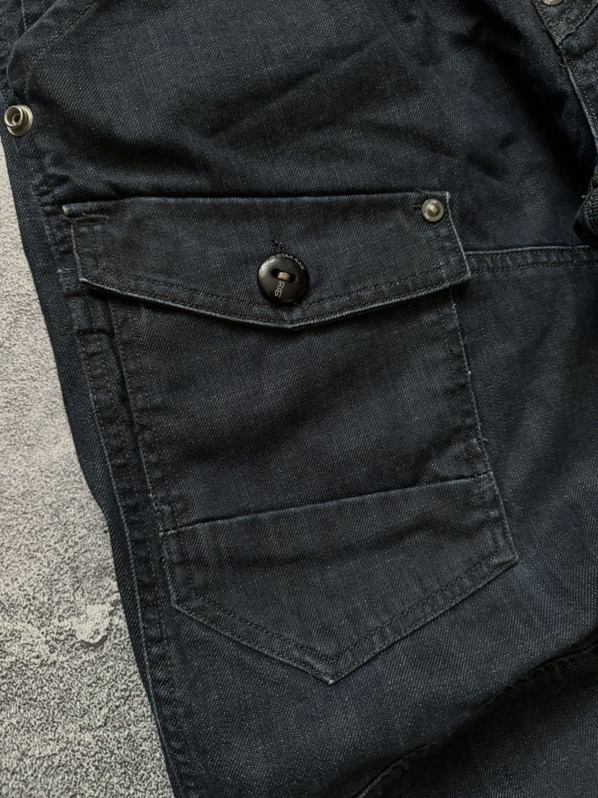 G-Star × Vintage G star raw 33/32 storm Elwood denim pant trouser Jean chino Size US 33 - 7 Thumbnail