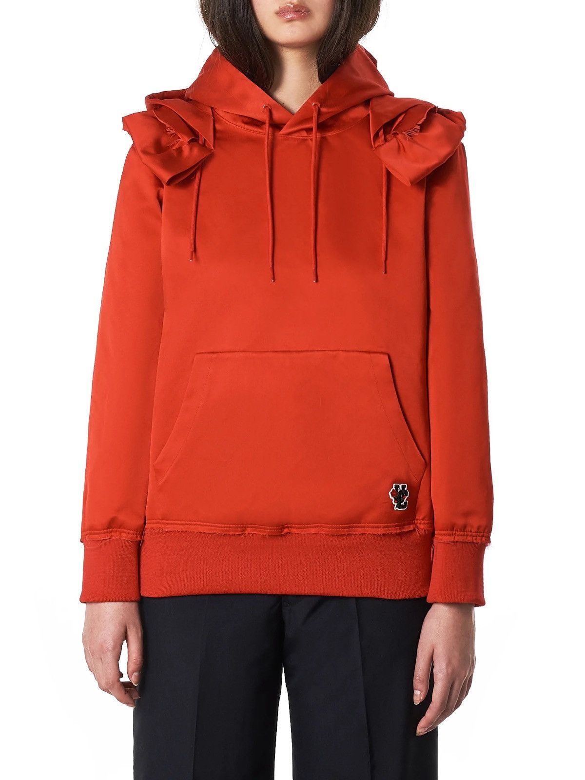 Japanese Brand × Undercover Undercover Double Hood Back Pocket Pull Over Silk Hoodie Size US M / EU 48-50 / 2 - 1 Thumbnail