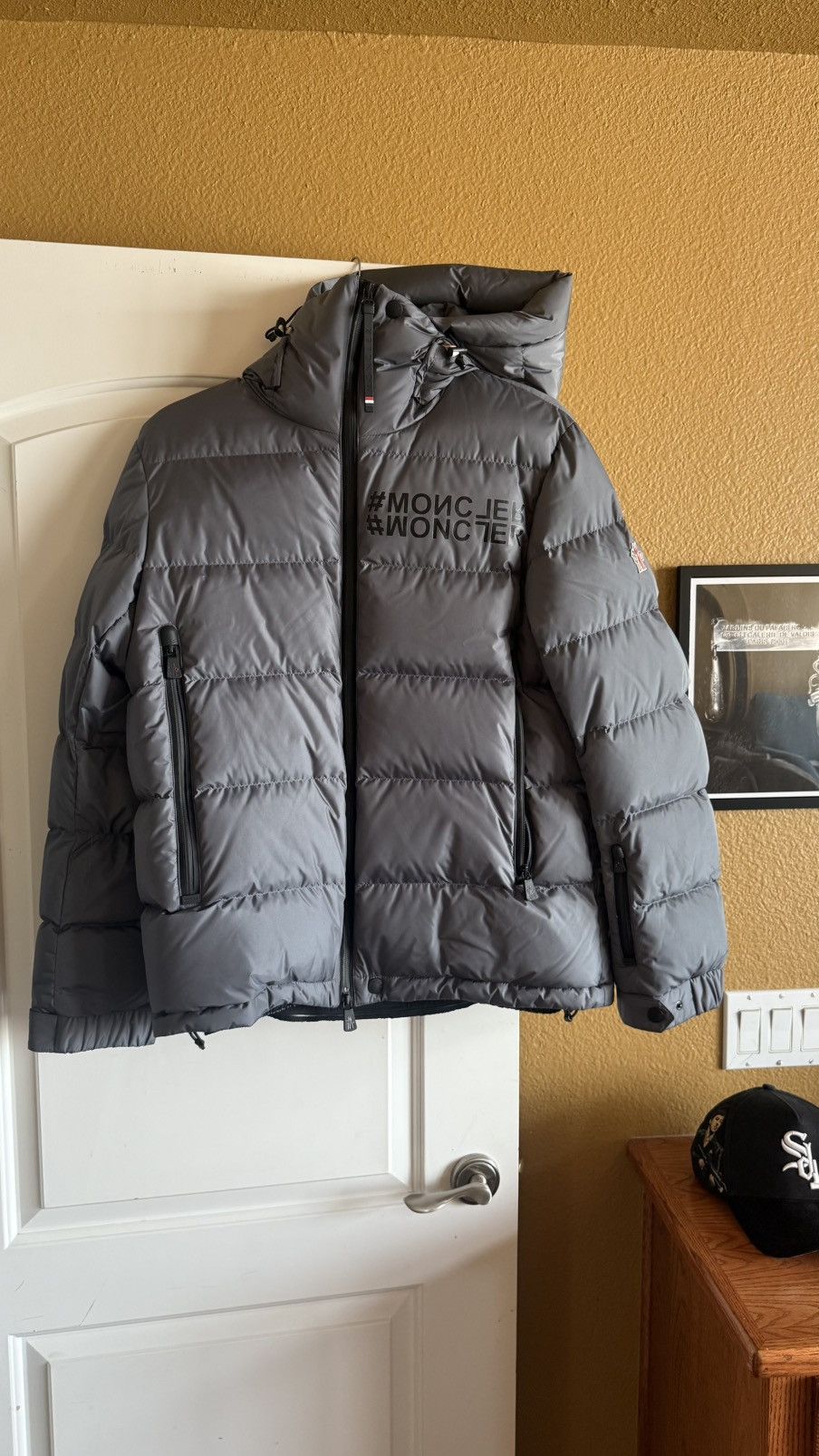 Moncler Moncler #MONCLER Grey Down Puffer Jacket – Size 3 Size US M / EU 48-50 / 2 - 1 Thumbnail