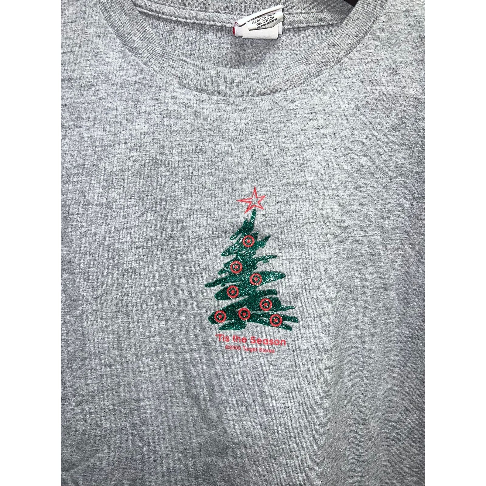 Vintage Vintage Target Chrismas Shirt Tis The Season Store VTG Large Size L / US 10 / IT 46 - 2 Thumbnail