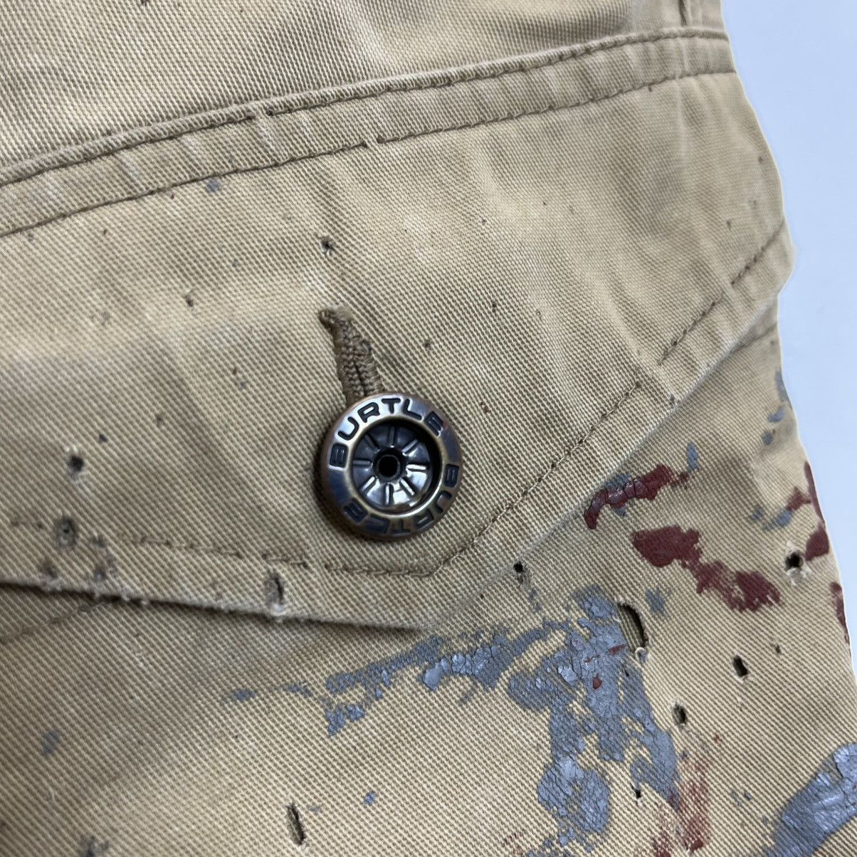 Japanese Brand Trashed Burtle Work Pants Distressed Japan Grunge Size US 31 - 10 Thumbnail