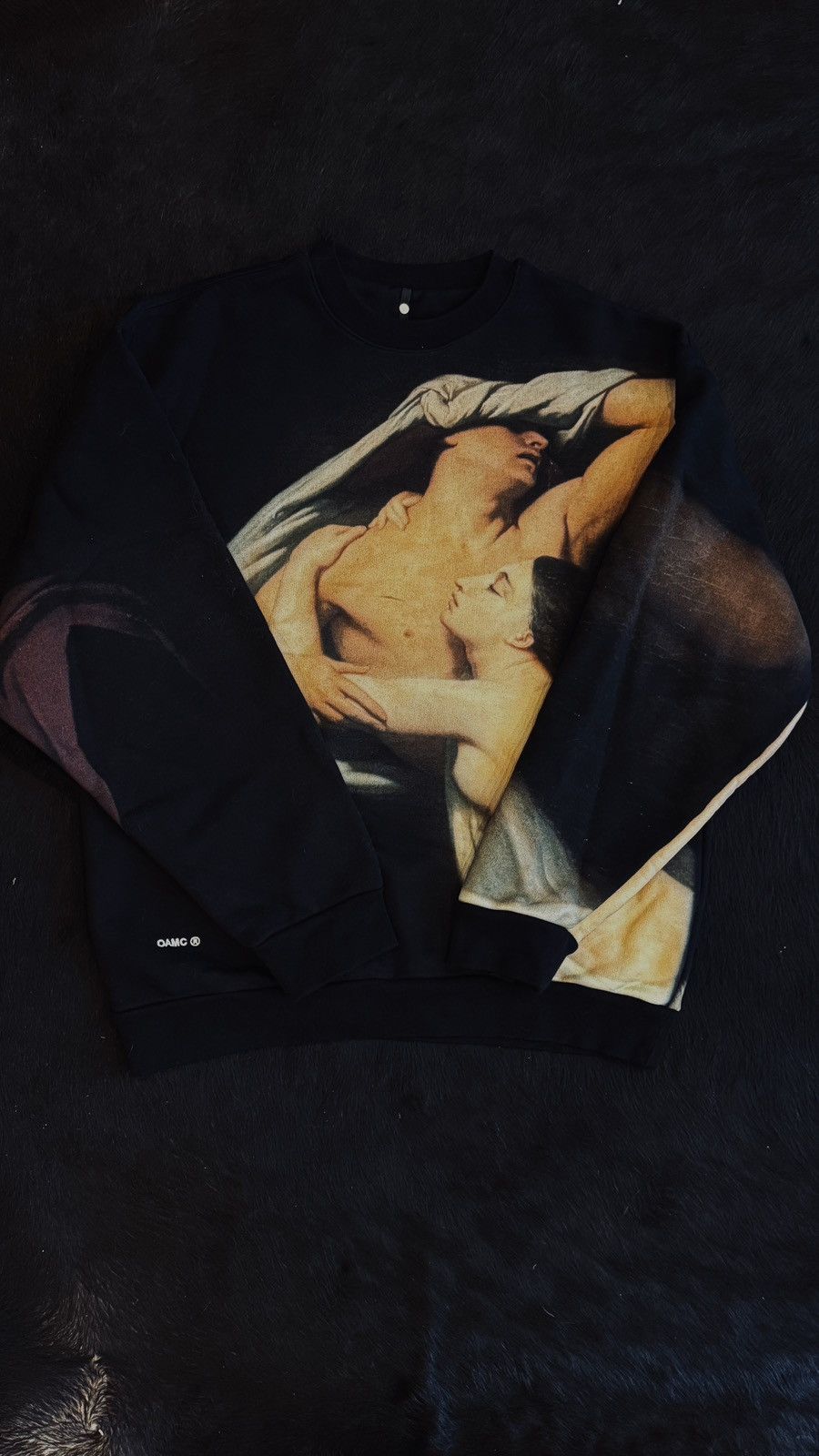 OAMC x LOUVRE Ombres sweatshirt