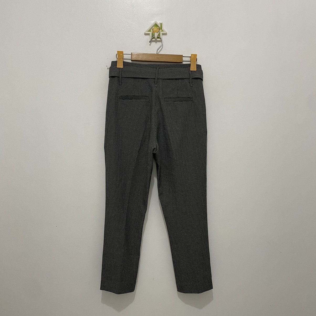 Brunello Cucinelli Brunello Cuccineli Belted Checkered Trousers Size 27" / US 4 / IT 40 - 4 Thumbnail