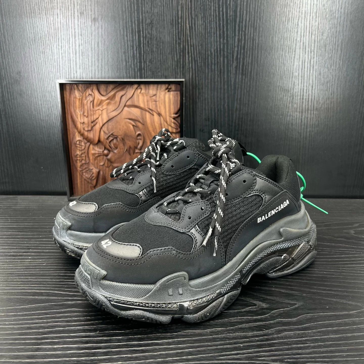 Balenciaga Balenciaga Triples Black 42 Mint Insole Replaced Size US 9 / EU 42 - 1 Thumbnail
