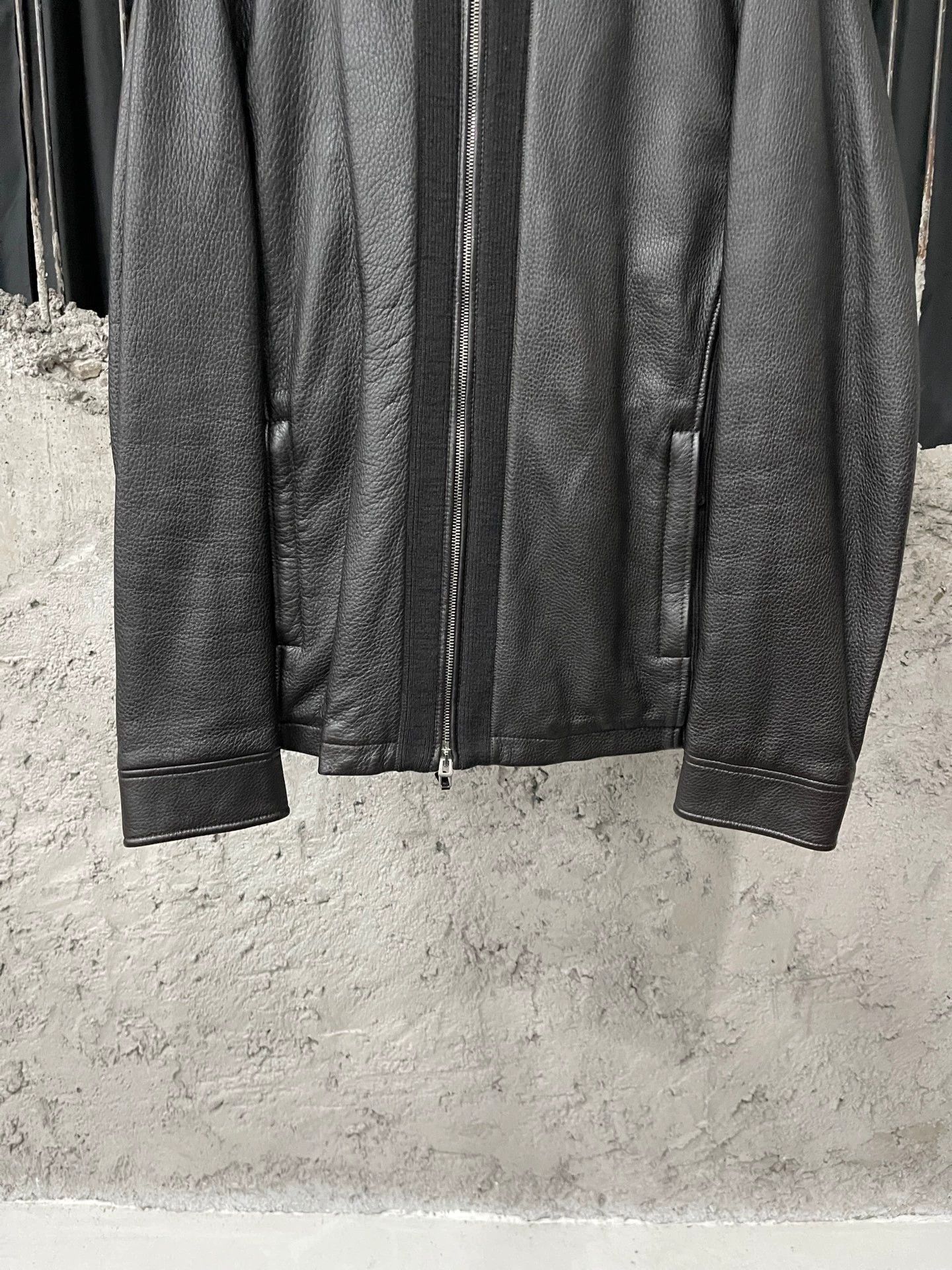 Ermenegildo Zegna Zegna Leather Jacket 50 New Size US M / EU 48-50 / 2 - 4 Thumbnail
