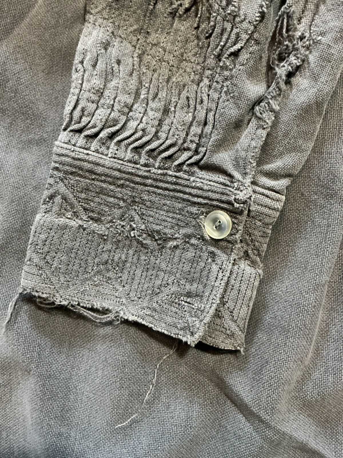 Vintage Vintage 100% Bomull Swedish Ruffle Pleated Tuxedo Shirt Size US S / EU 44-46 / 1 - 13 Thumbnail