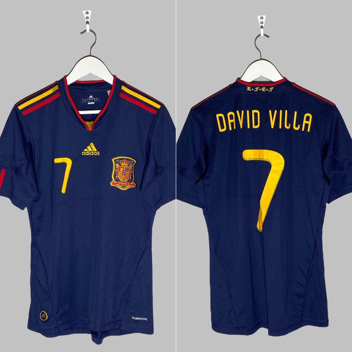 2010南アフリカW杯 スペイン代表アウェイ VILLA 7番 DAVID