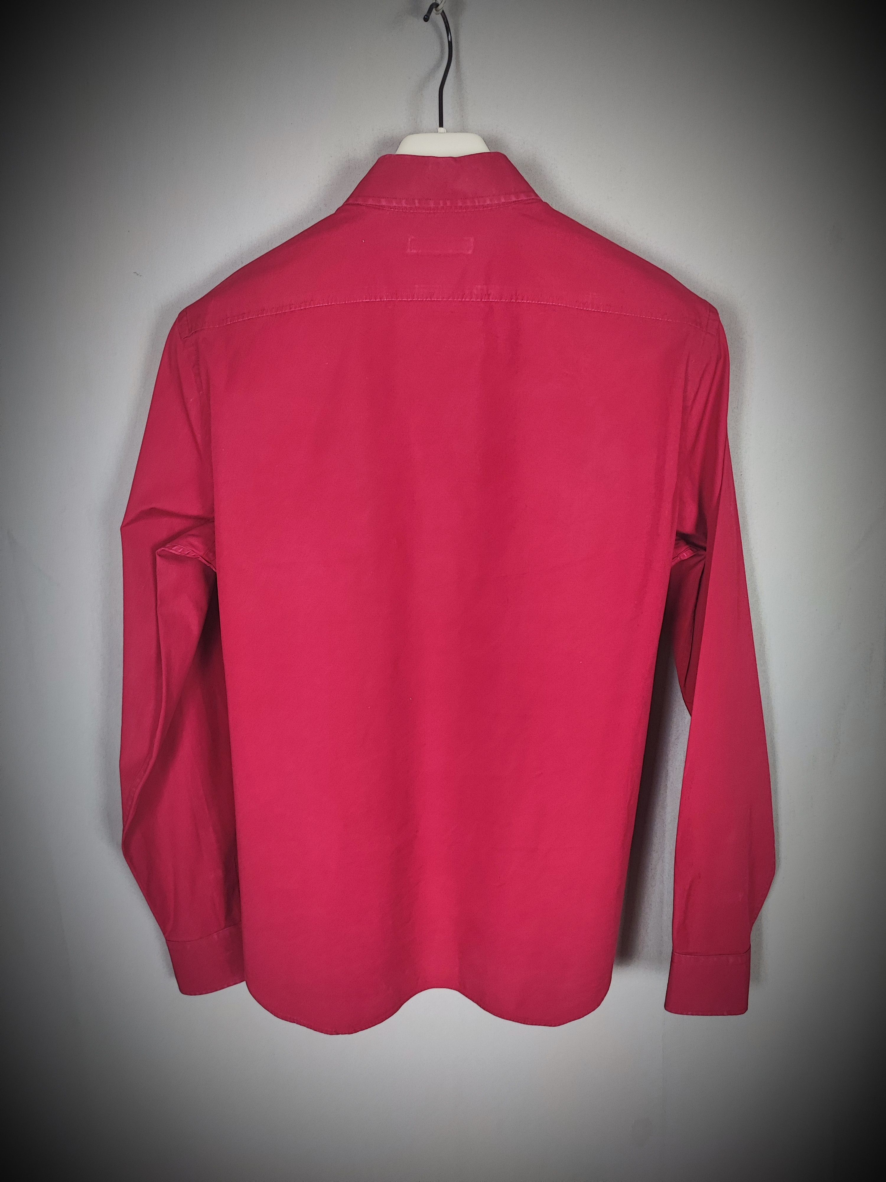 Burberry Rare Burberry shirt size M Bordeaux Size US M / EU 48-50 / 2 - 5 Thumbnail