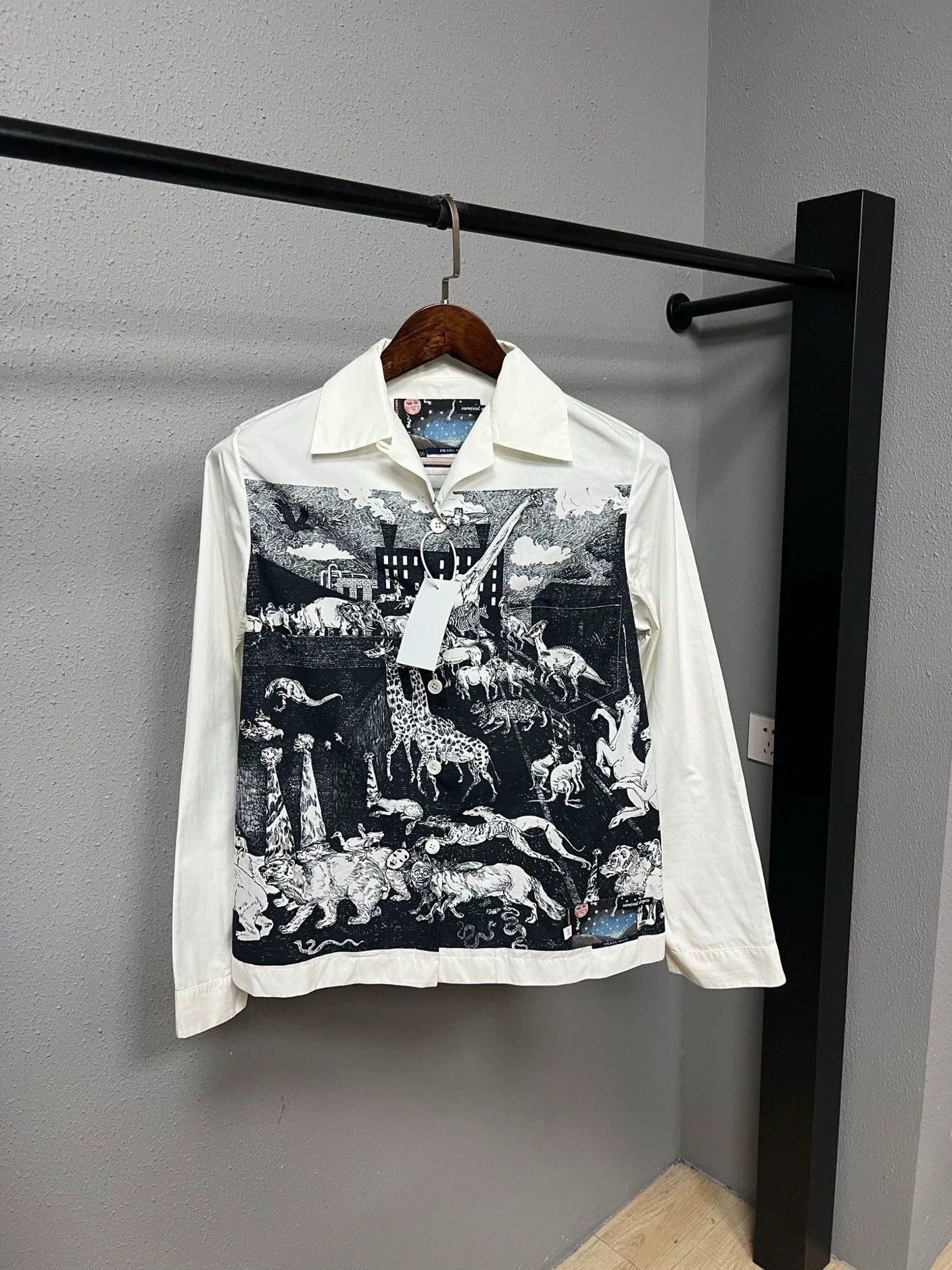 Prada Prada Artist Collaboration Shirt Size S / US 4 / IT 40 - 1 Thumbnail