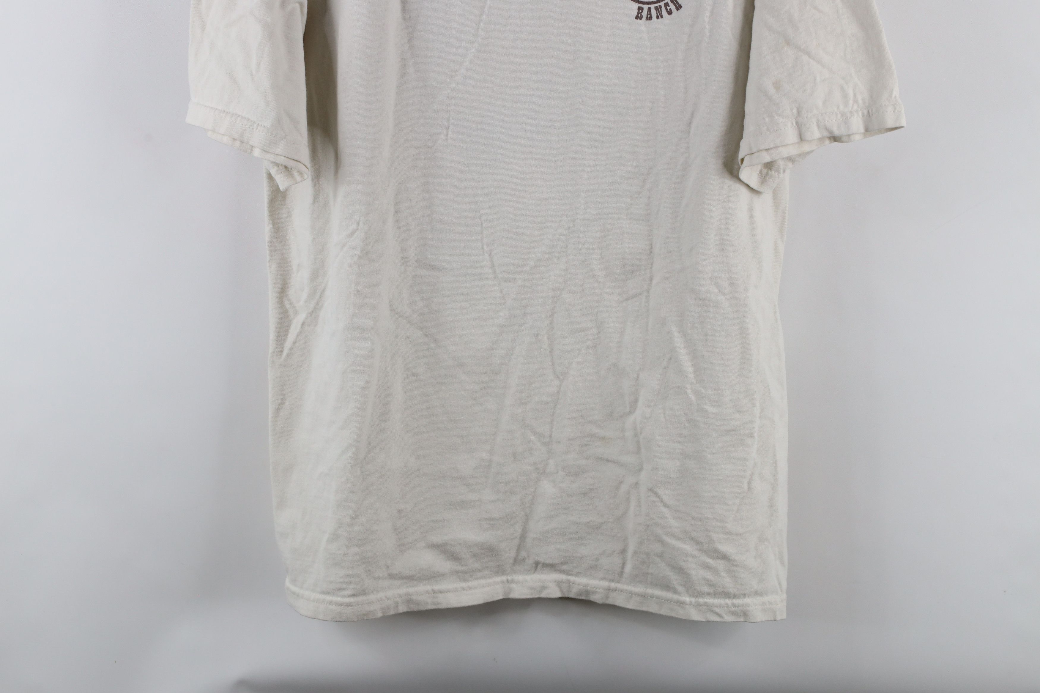 Vintage Vintage Y2K M&Ms World Western Circle Ranch Cowboy T-Shirt Size US L / EU 52-54 / 3 - 3 Thumbnail