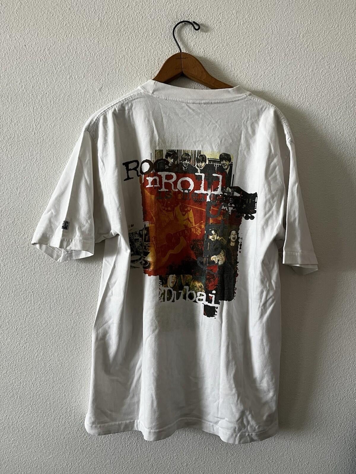 Hard Rock Cafe Hard Rock Cafe Dubai The Beatles Rock N Roll T-Shirt L Size US L / EU 52-54 / 3 - 1 Thumbnail