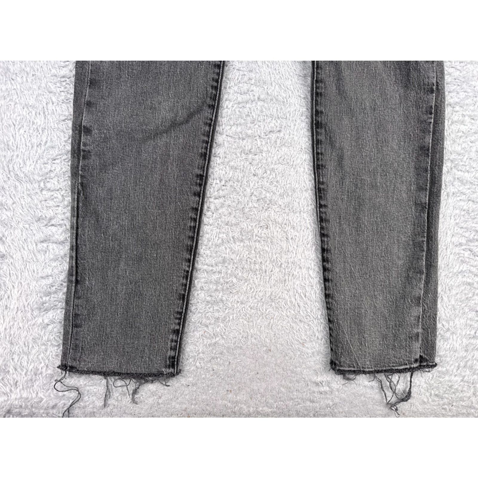 Levi's Levi's Premium Jeans Black Denim 30x29 Cotton 512 Big E Adult Size US 30 / EU 46 - 2 Thumbnail