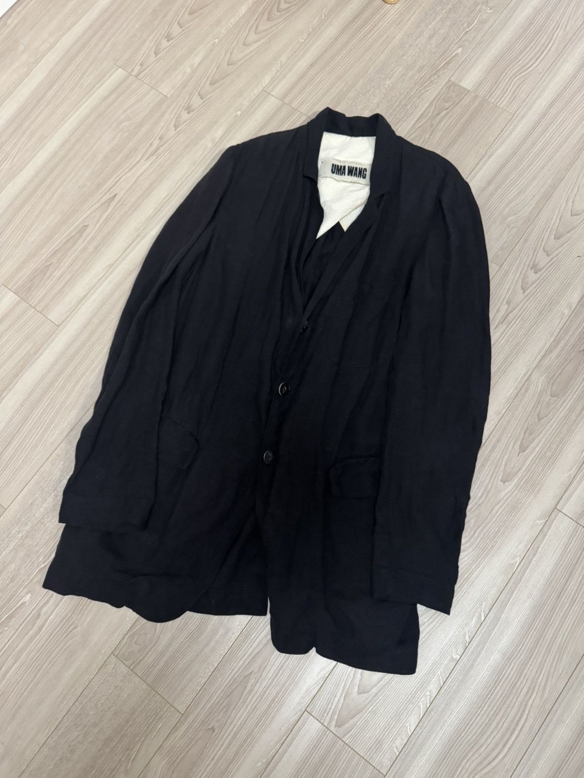 Uma Wang UMA WANG Linen Jacket Size US XL / EU 56 / 4 - 5 Thumbnail