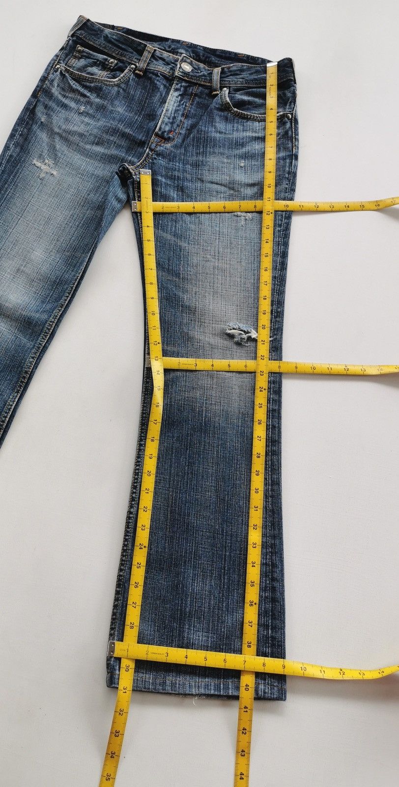 Japanese Brand Bootcut Denim Craft Japan Jeans Size US 31 - 9 Thumbnail