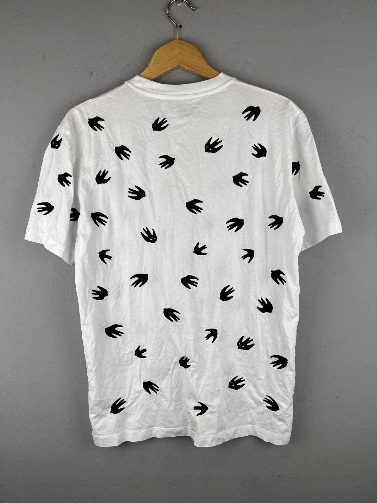 Alexander McQueen MCQ Multiple Birds t shirt Size US L / EU 52-54 / 3 - 10 Thumbnail