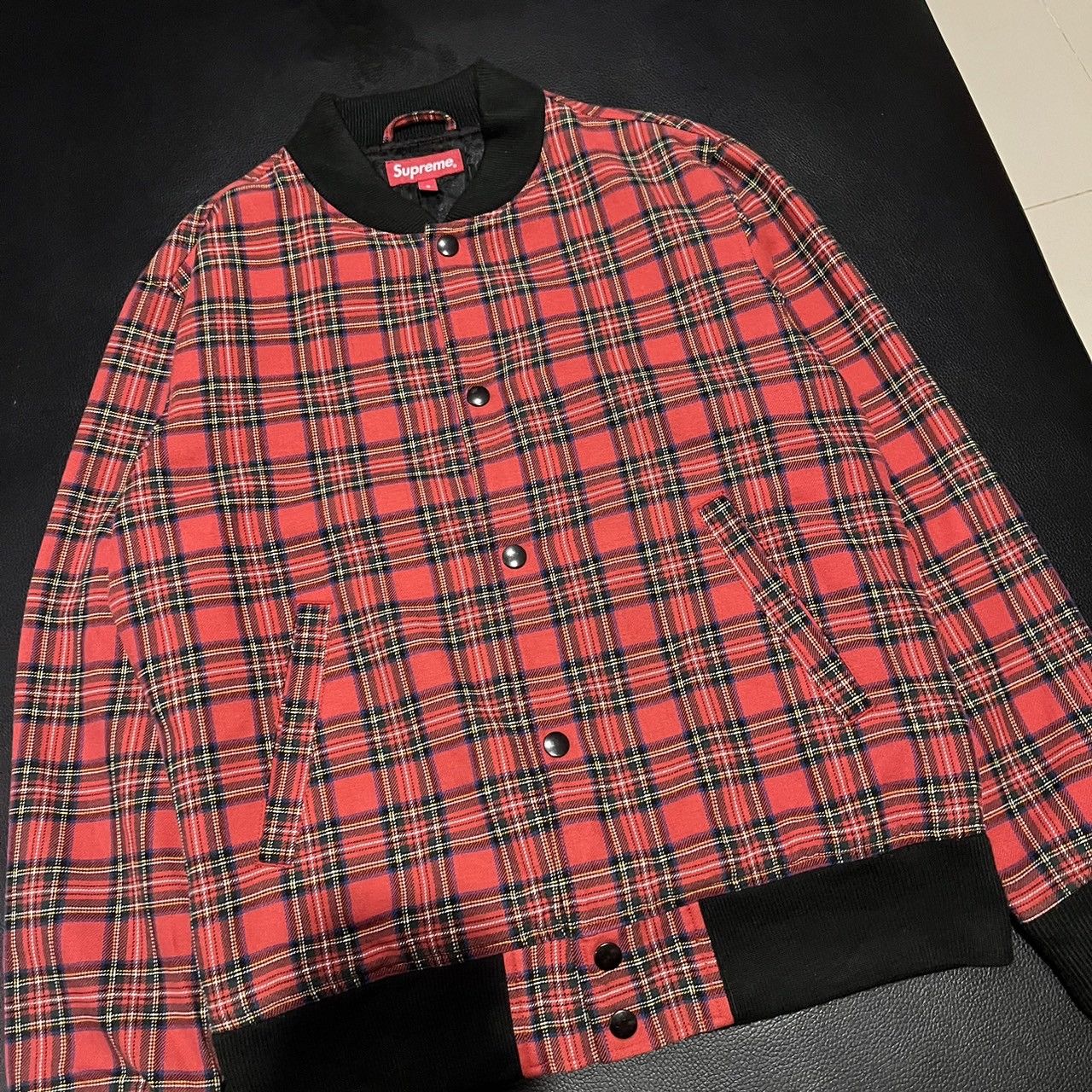 Supreme Supreme Plaid Bomber Jacket Roses Lined Fall/Winter 2013 Size US S / EU 44-46 / 1 - 6 Thumbnail