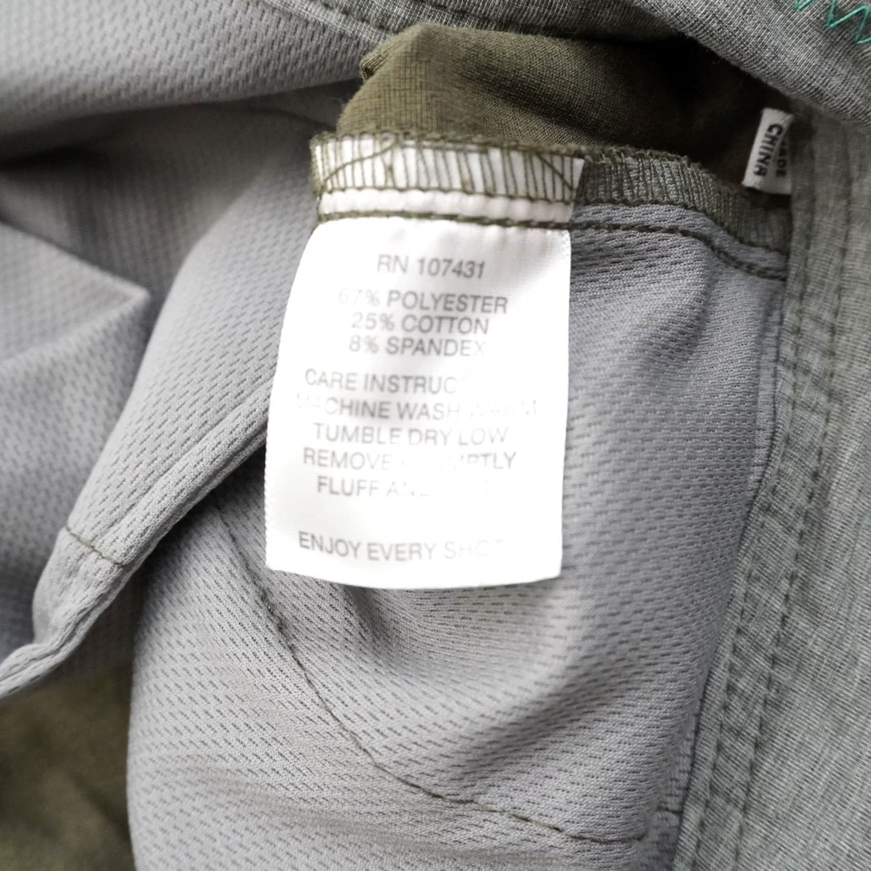 Vintage Linksoul Performance Golf Pants Mens 35x29 Olive Straight Leg Size US 35 - 4 Thumbnail