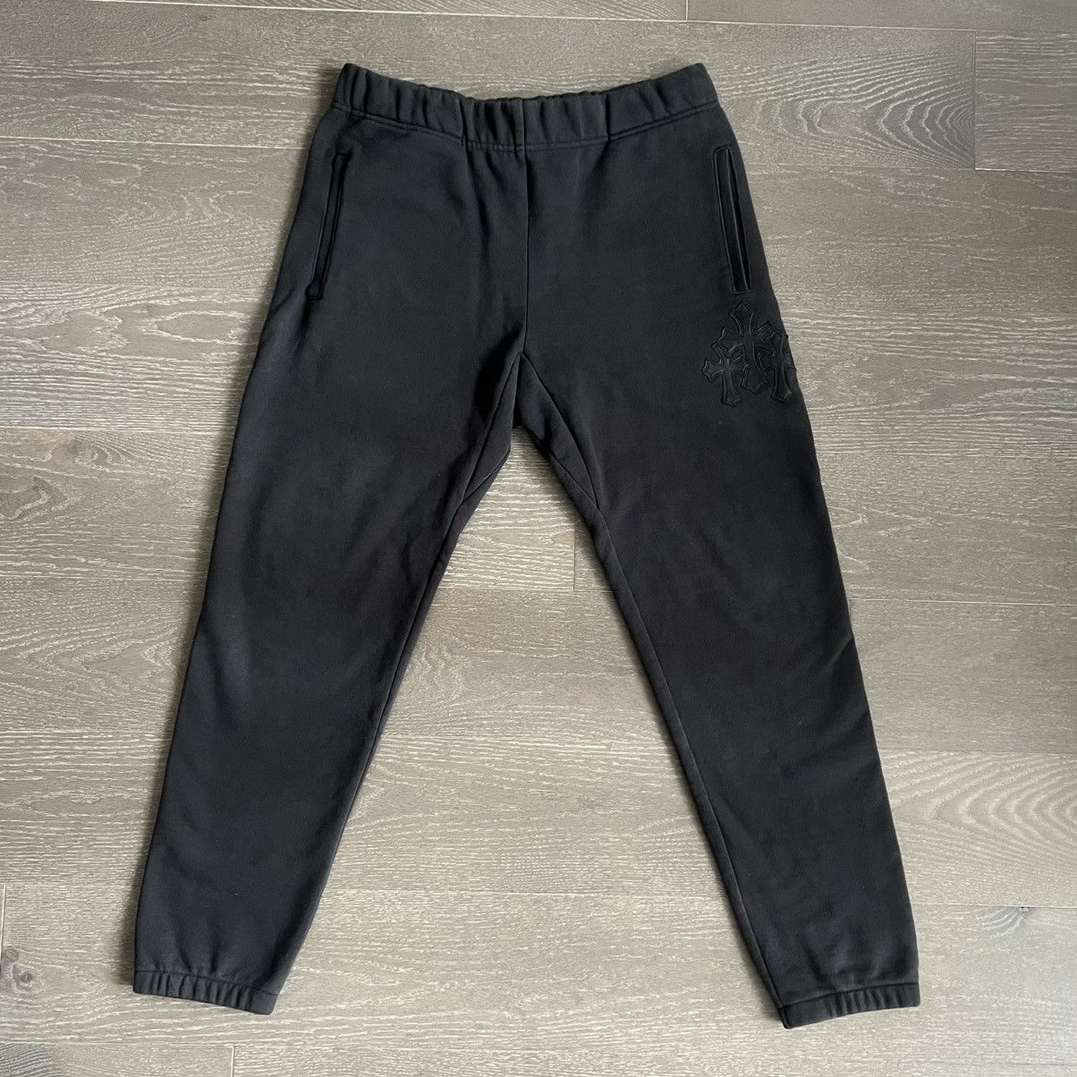 Chrome Hearts Cross Patch Paper Jam Sweatpants Size M Size US 32 / EU 48 - 1 Thumbnail