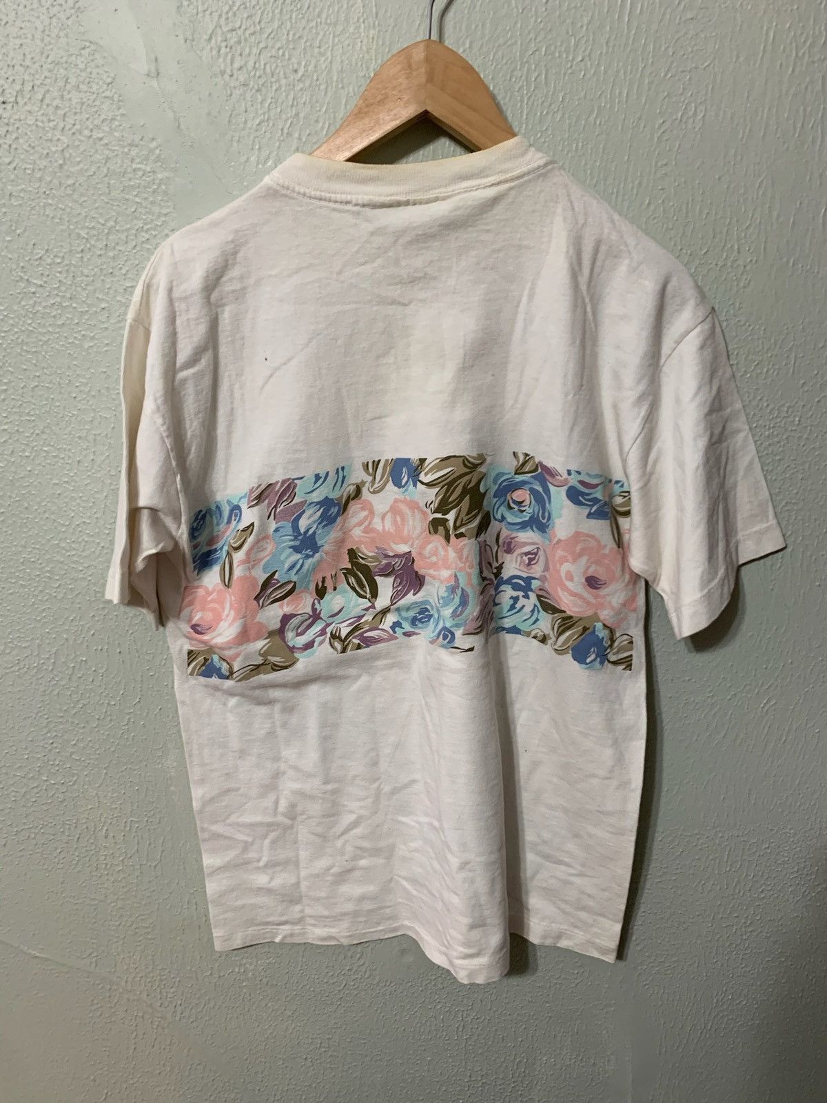 Vintage Vintage Fleur du Jour T-Shirt Size US S / EU 44-46 / 1 - 1 Thumbnail