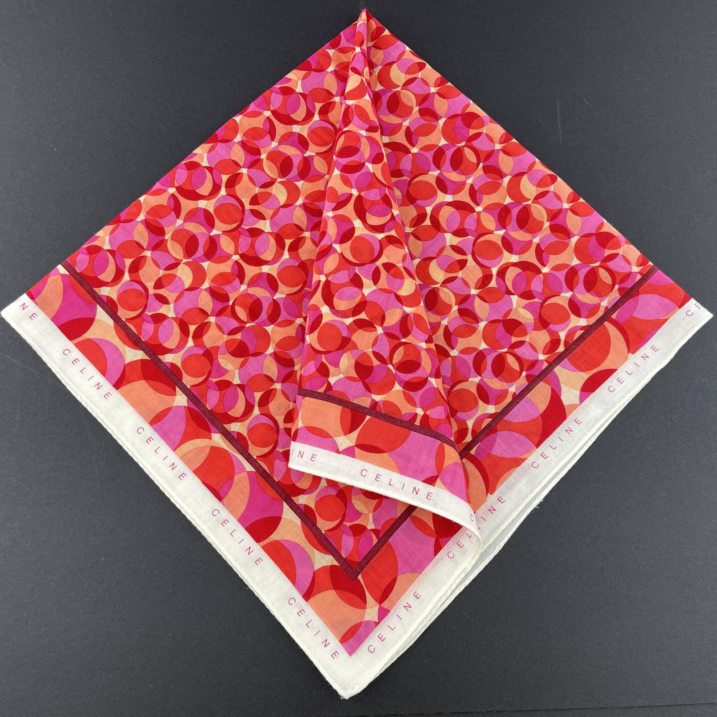 Celine Celine Handkerchief/Neckerchief/Bandana-KD3307 Size ONE SIZE - 1 Thumbnail