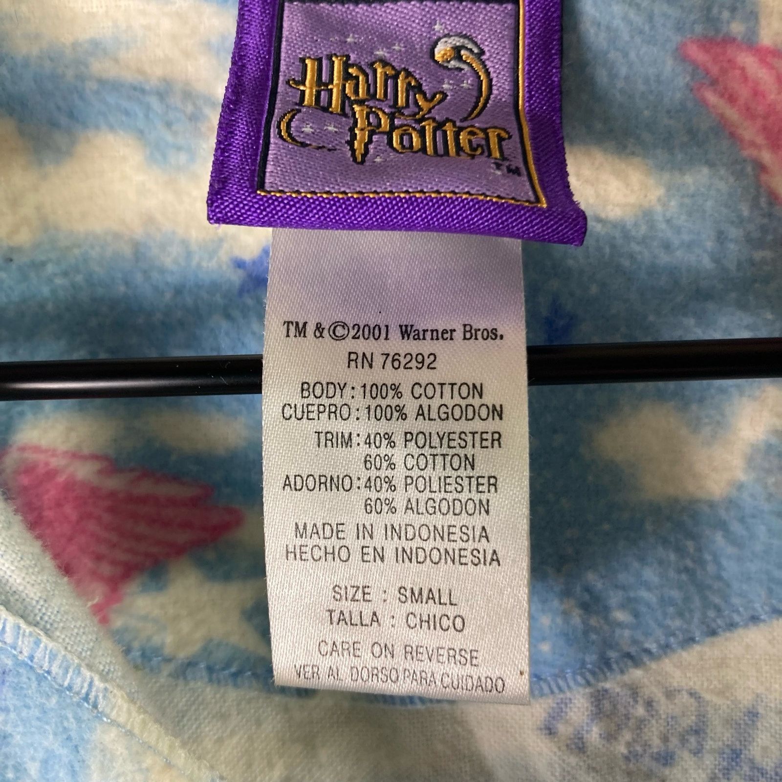 Vintage Harry Potter Vintage Pajama Shirt 2001 Womens Size Small Size S / US 4 / IT 40 - 3 Thumbnail
