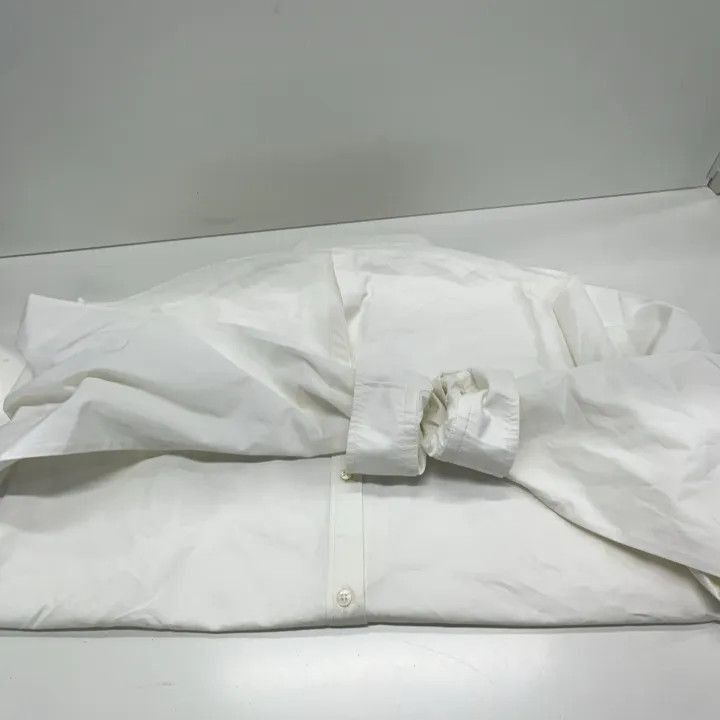 Balenciaga Balenciaga Balenciaga Long Sleeve White Shirt for Men -250 Size US M / EU 48-50 / 2 - 6 Thumbnail