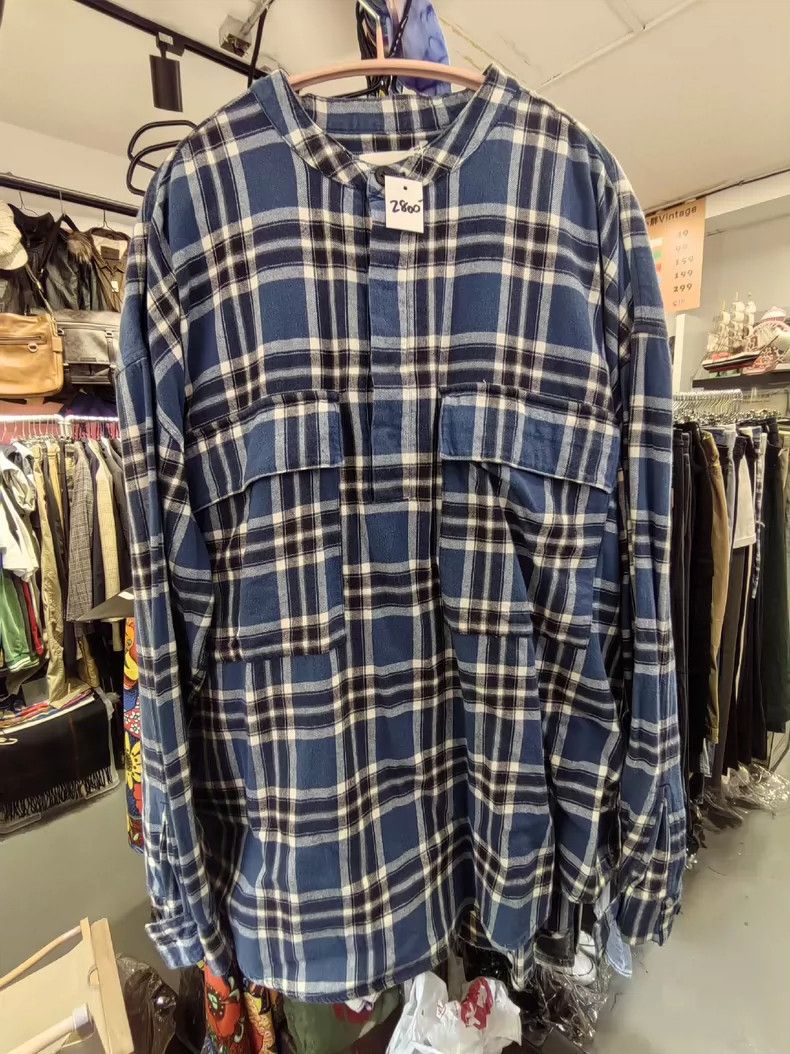 Fear of God Fear of God Season 6 Blue Plaid Shirt Size US L / EU 52-54 / 3 - 1 Thumbnail