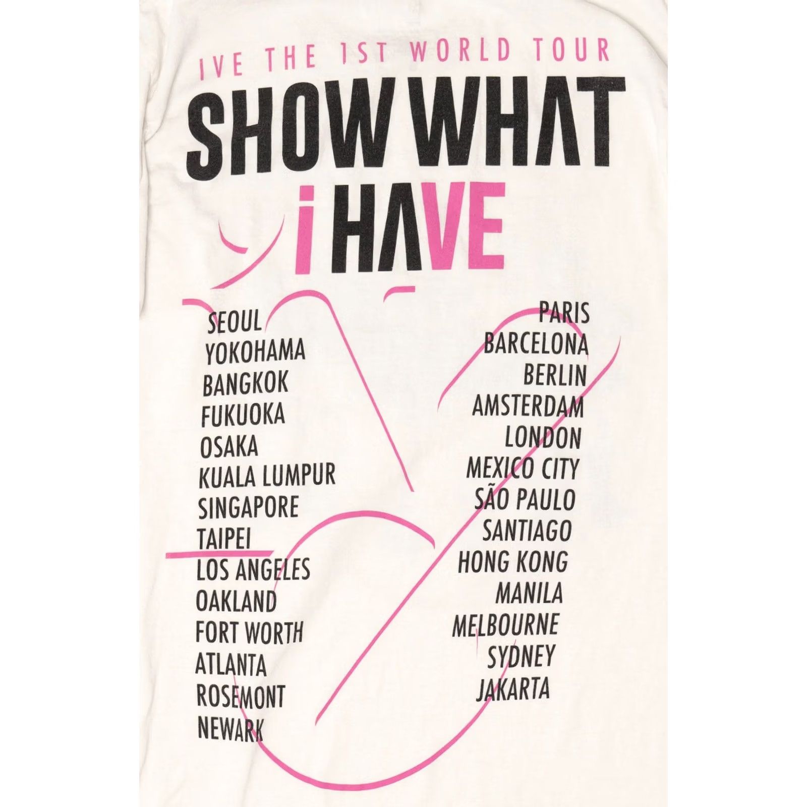 Vintage VINTAGE Ive Show What I Have Tour Kpop T-Shirt White Small Unisex Adults 2020s Mens Womens Boys Girls Size US S / EU 44-46 / 1 - 4 Thumbnail