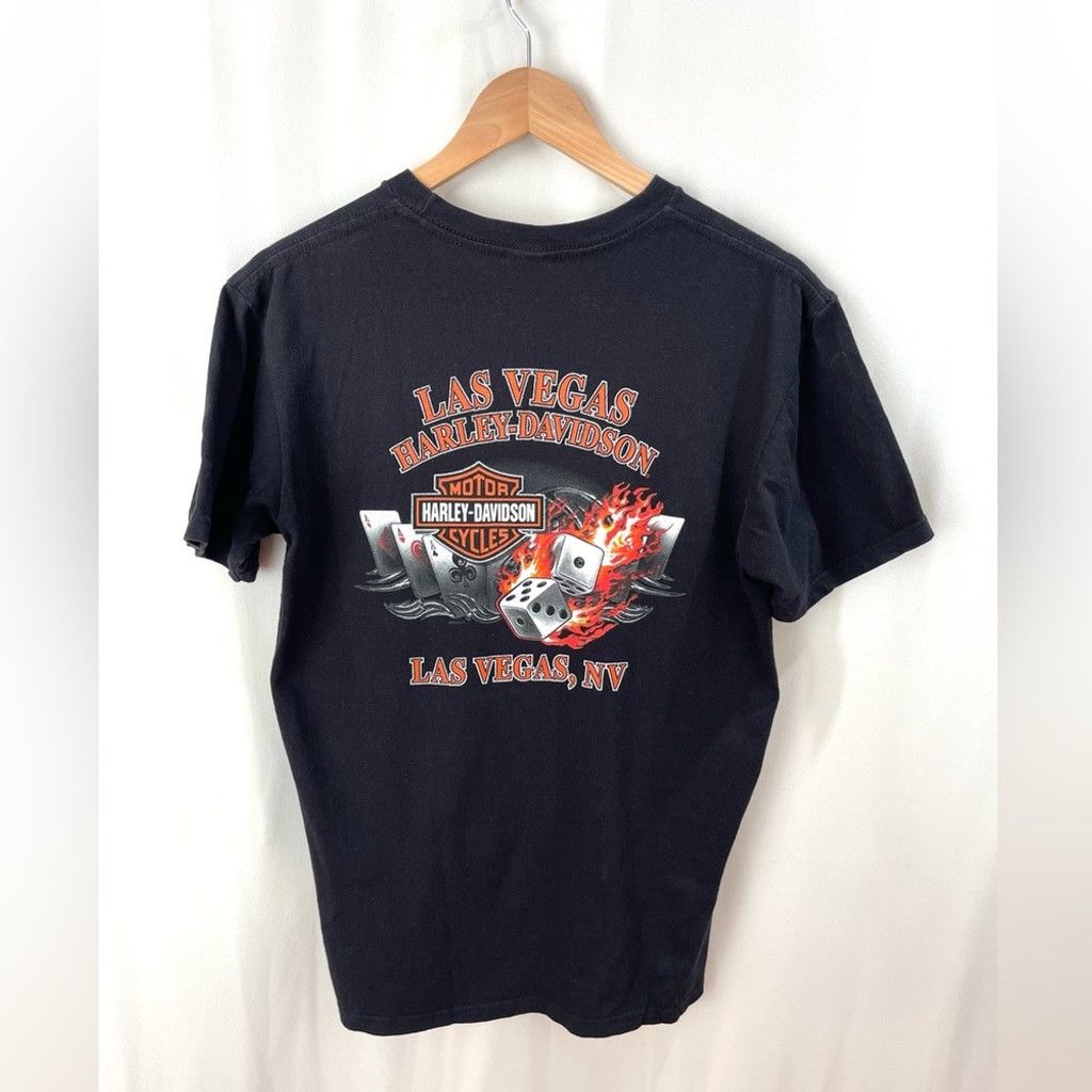 Harley Davidson Harley Davidson Shield Short Sleeve Black Crew T Shirt US M Size US M / EU 48-50 / 2 - 3 Thumbnail