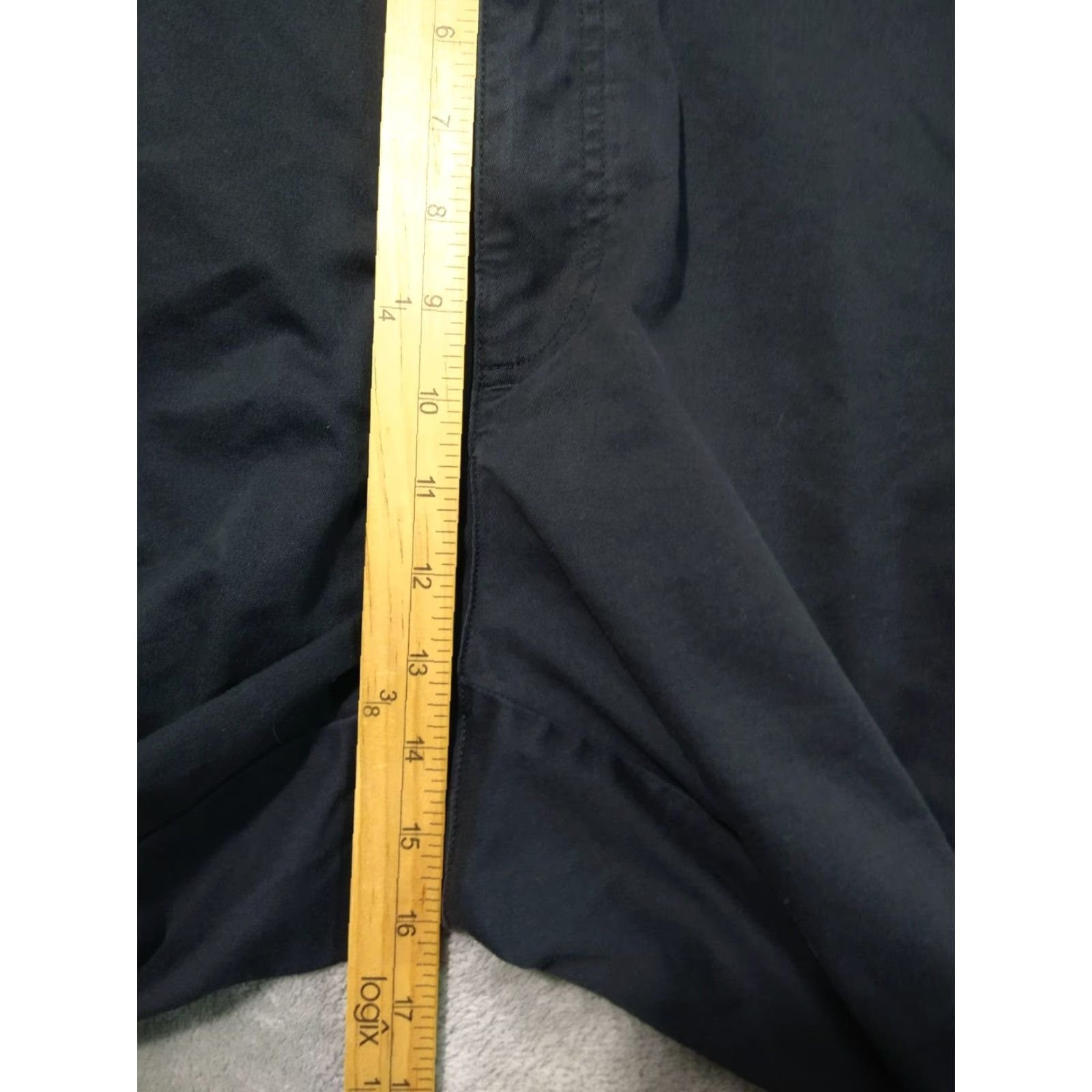 Vintage Oak Hill Pants Mens 48x28 Blue Chino Tech Straight Fit Flat Front High Rise Size US 32 / EU 48 - 4 Thumbnail