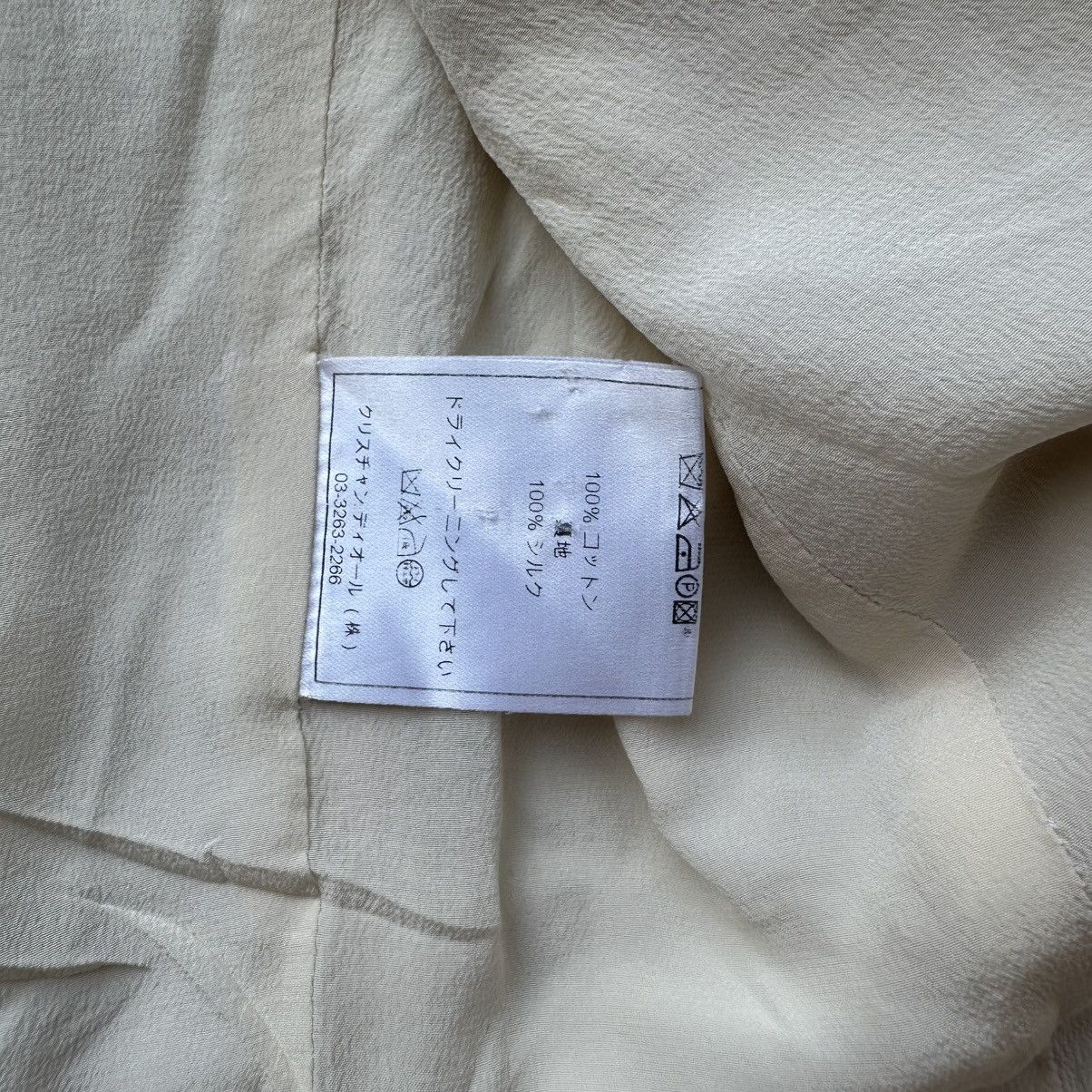 Dior 2000s John Galliano Rare Christian Dior Vintage Skirt Suit Size XS / US 0-2 / IT 36-38 - 10 Thumbnail