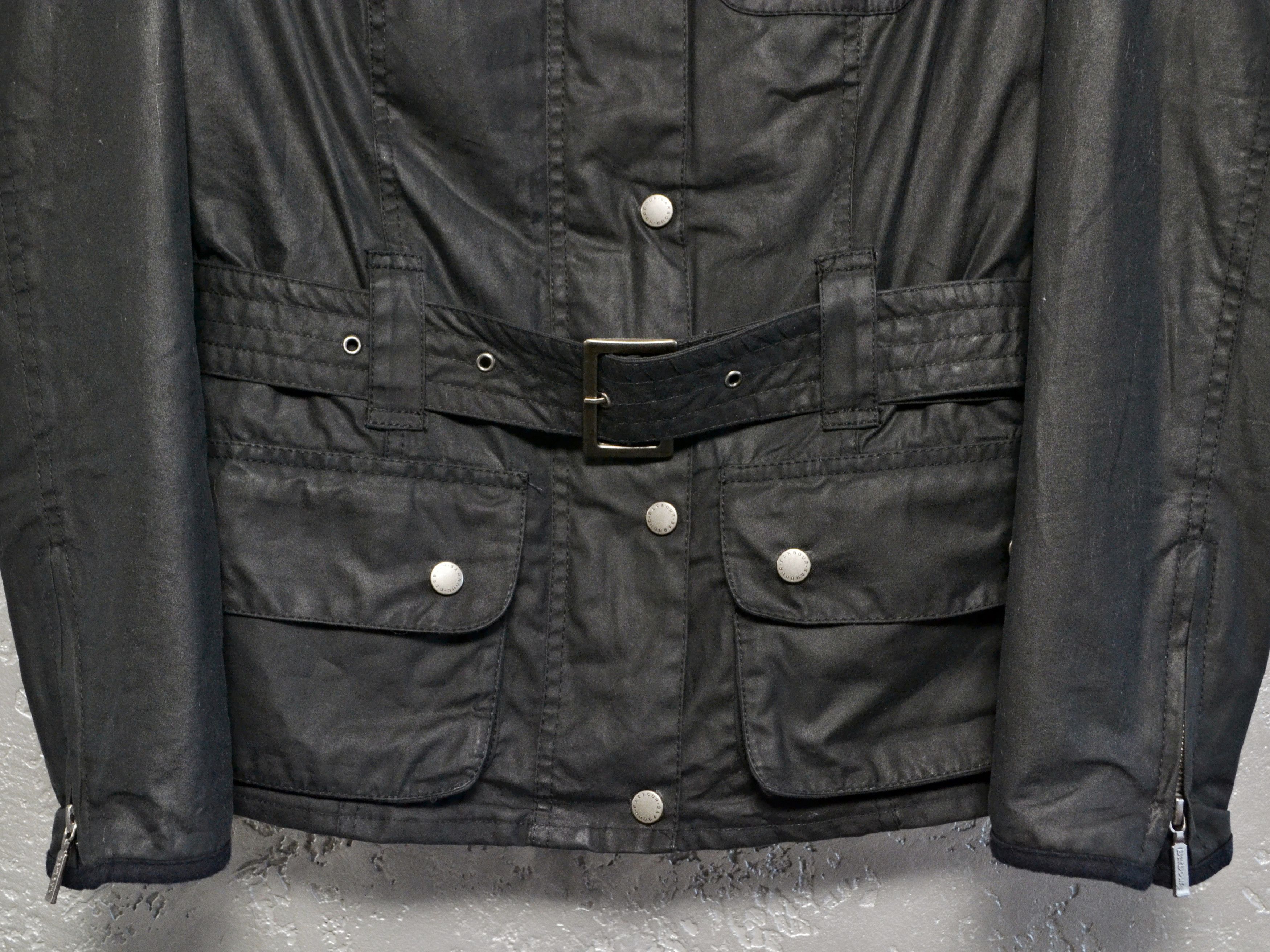 Barbour Barbour International Hilberry Waxed Jacket Women Size S / US 4 / IT 40 - 6 Thumbnail