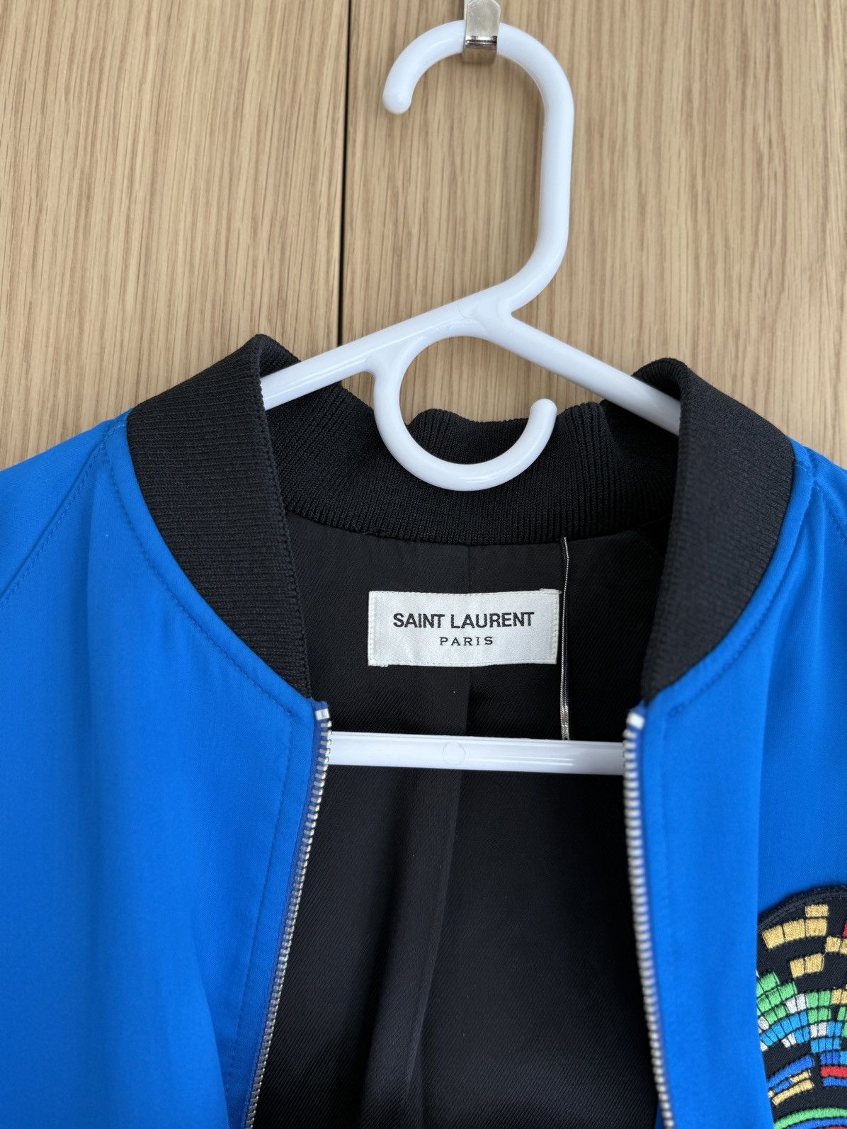 Saint Laurent Paris Saint Laurent Men’s Bomber Jacket Size US M / EU 48-50 / 2 - 4 Thumbnail