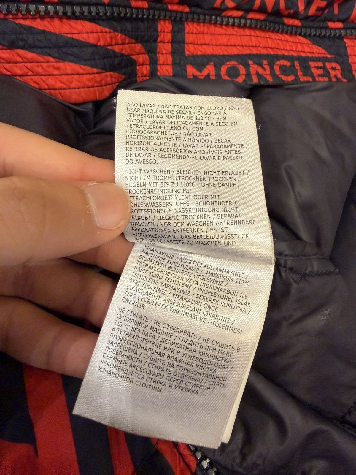 Moncler Moncler Frioland Guibbotto Monogram Down Jacket Size US XL / EU 56 / 4 - 5 Thumbnail