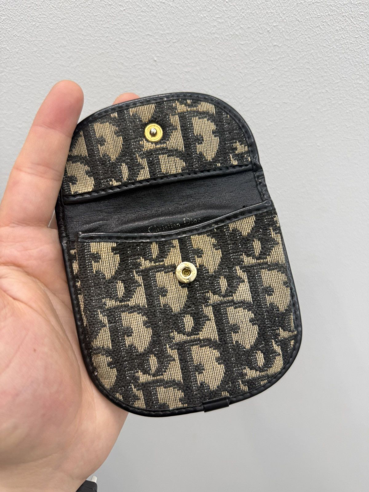 Christian Dior Monsieur Vintage Dior Monogram Coin Wallet Size ONE SIZE - 3 Thumbnail