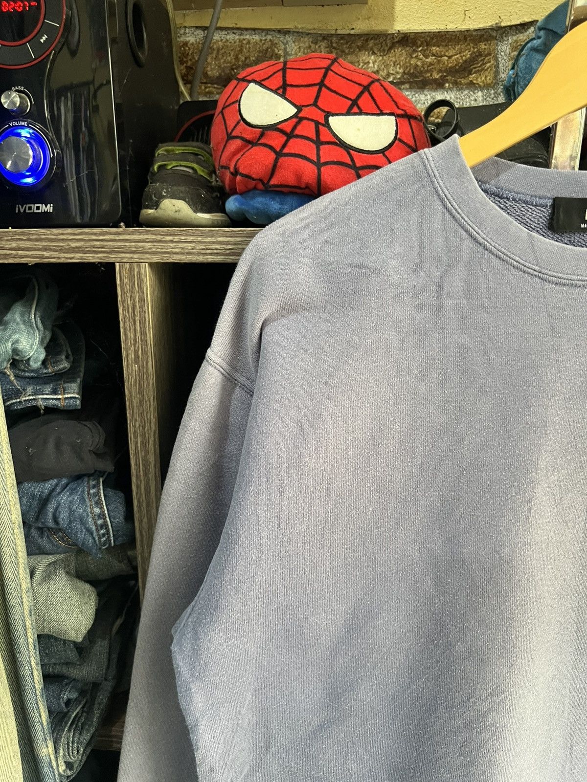 HARE 🔥Rare Sun Faded Hare Single Pocket Crewneck Sweatshirt Size US M / EU 48-50 / 2 - 4 Thumbnail