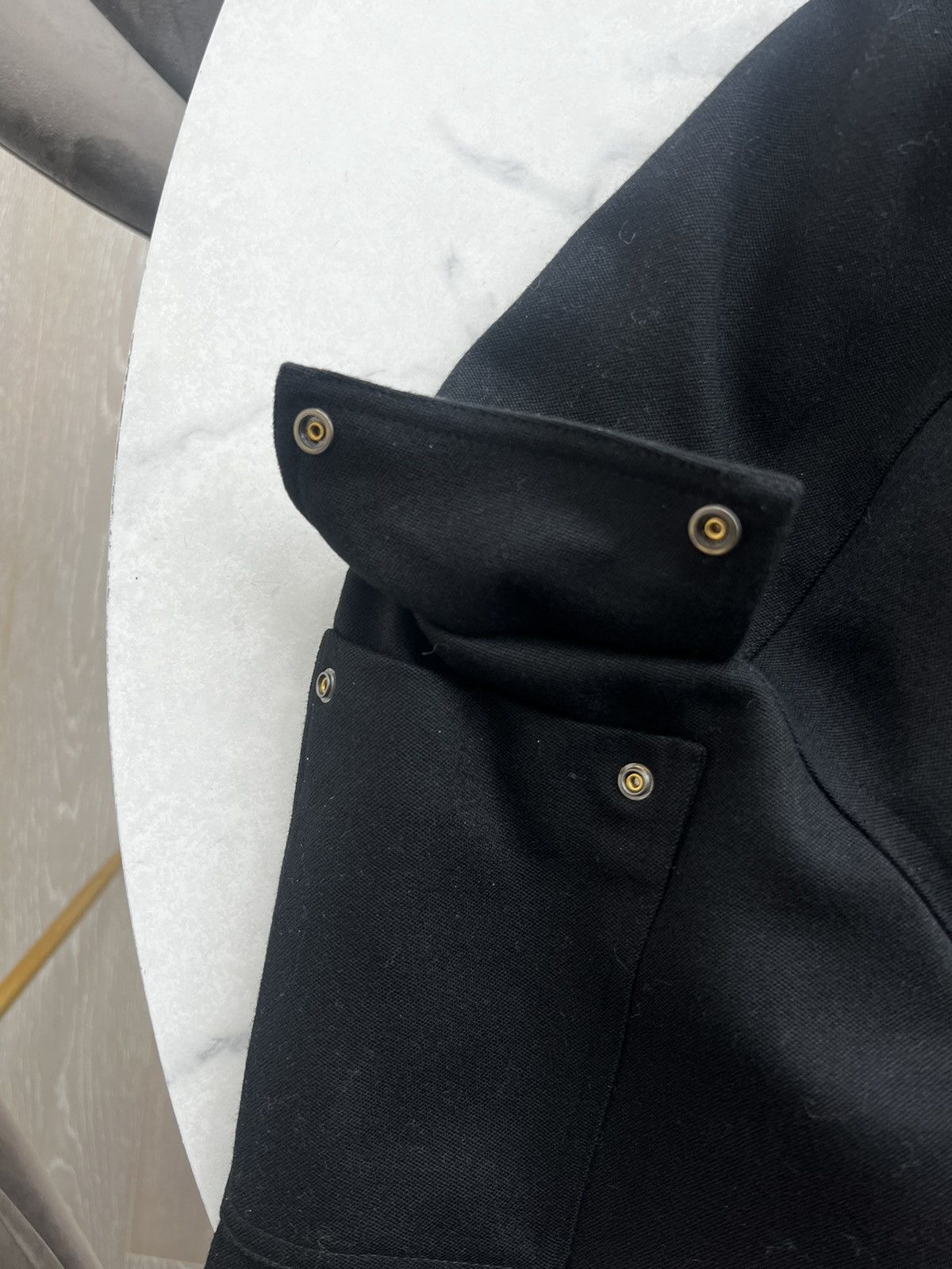 JW Anderson JW Anderson Funnel Neck Black Wool Bomber Size US L / EU 52-54 / 3 - 7 Thumbnail