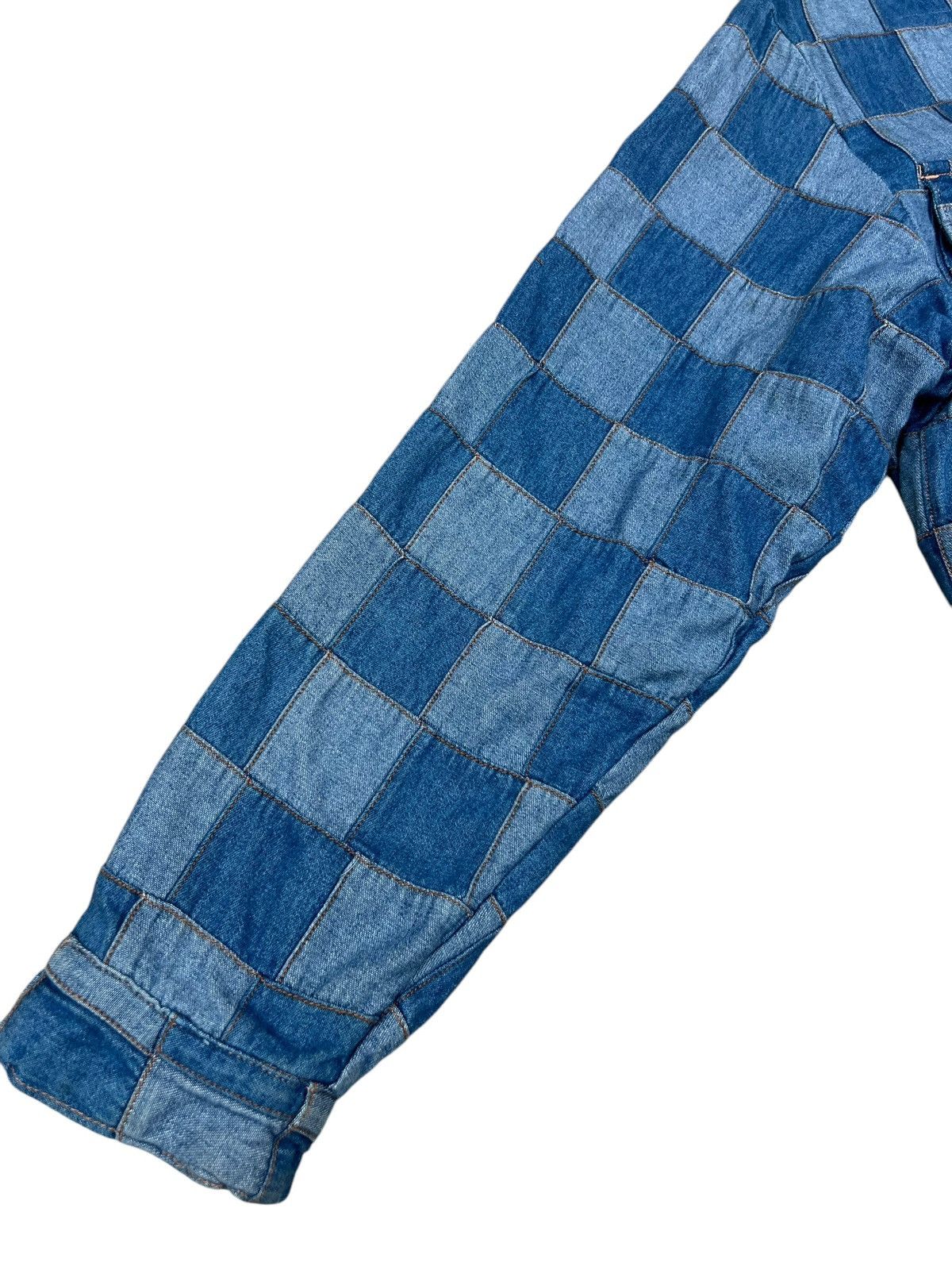 14th Addiction Dope + Drakkar Japan Patchwork Denim Heavy Shirt Size US M / EU 48-50 / 2 - 6 Thumbnail