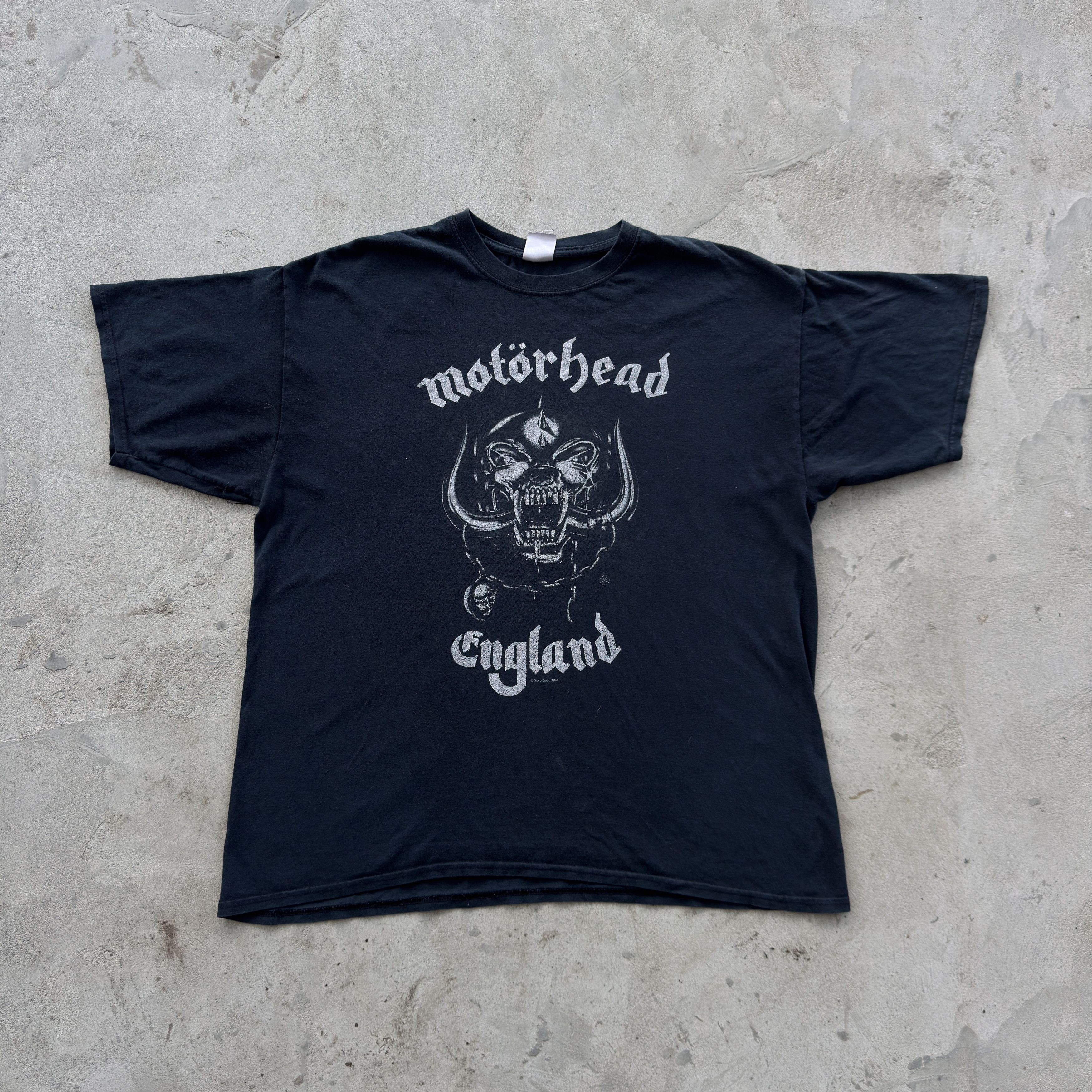 Band Tees Motorhead England Band Tee Gildan Heavy Cotton Black Size XL Size US XL / EU 56 / 4 - 1 Thumbnail